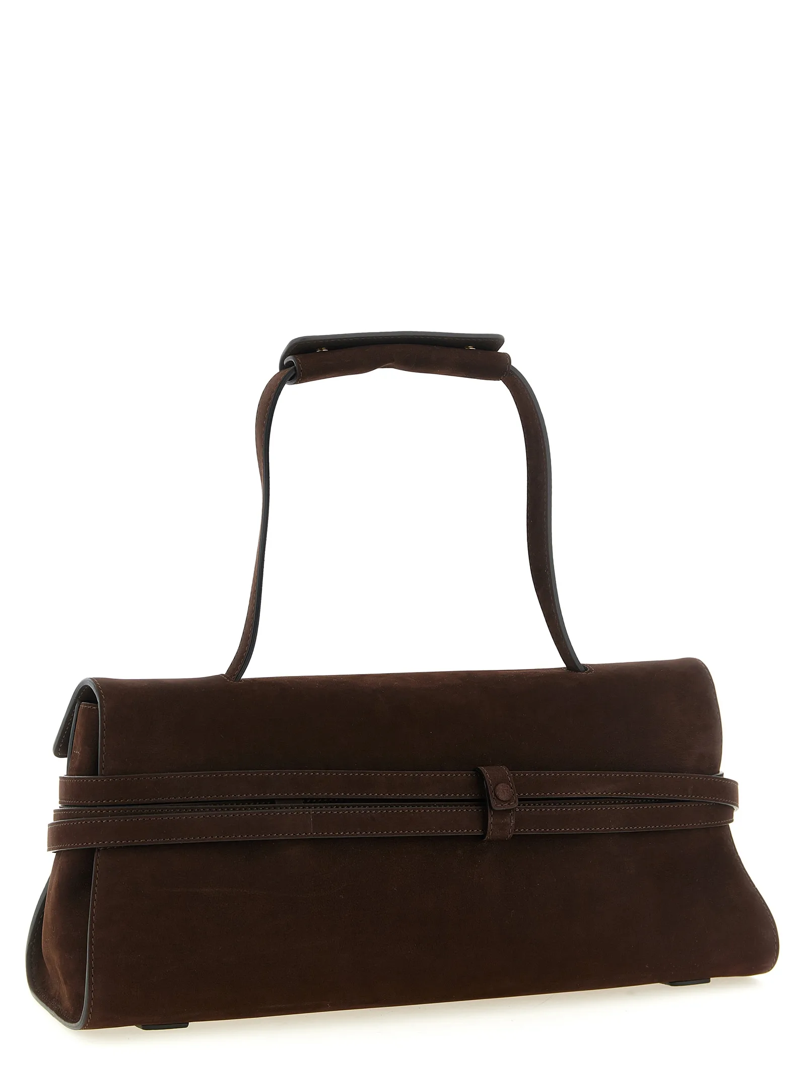 Brown Calfskin Shoulder Bag - Image 2