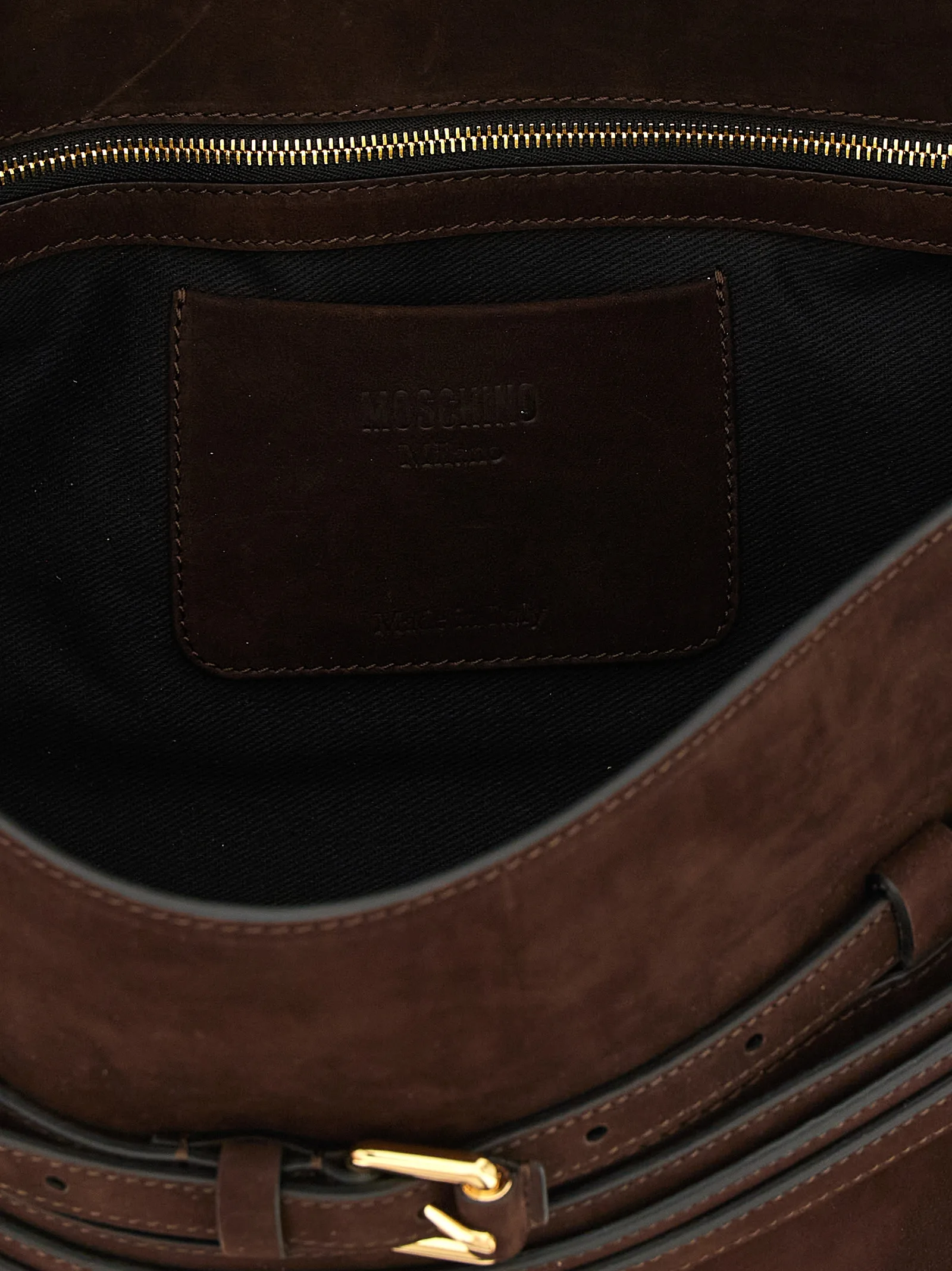 Brown Calfskin Shoulder Bag - Image 4