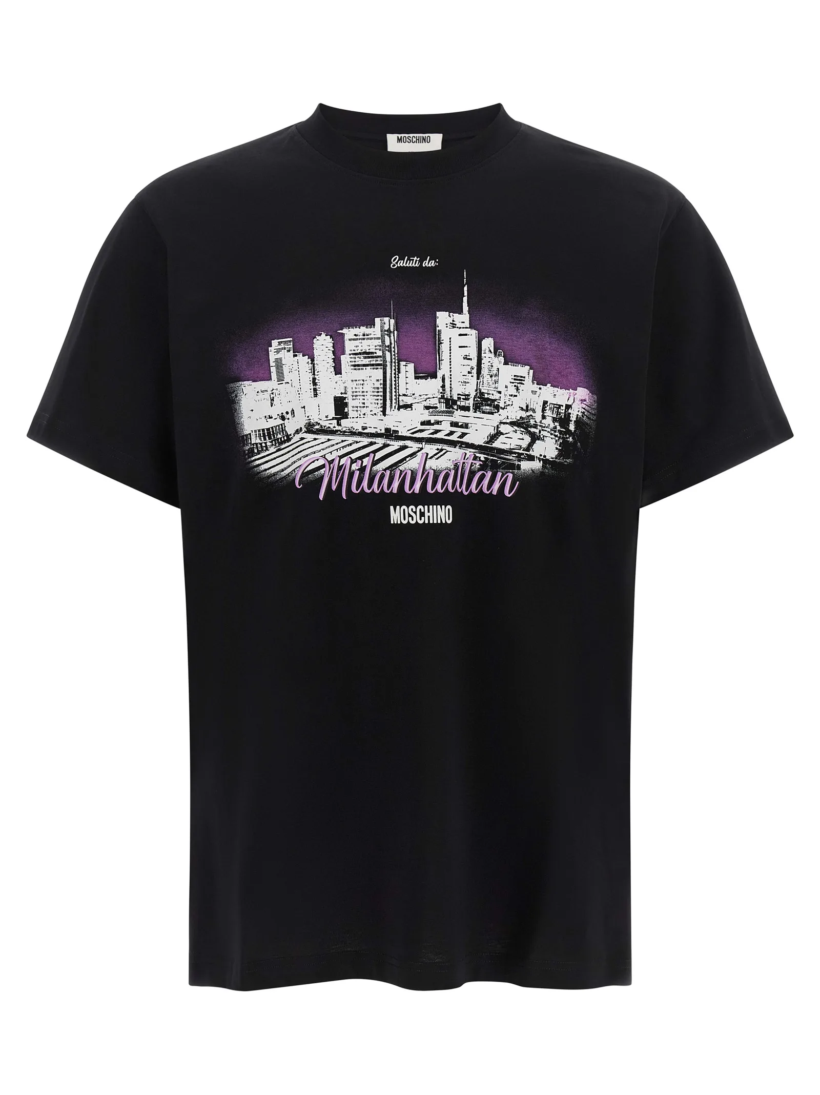 Black Cotton T - Shirt
