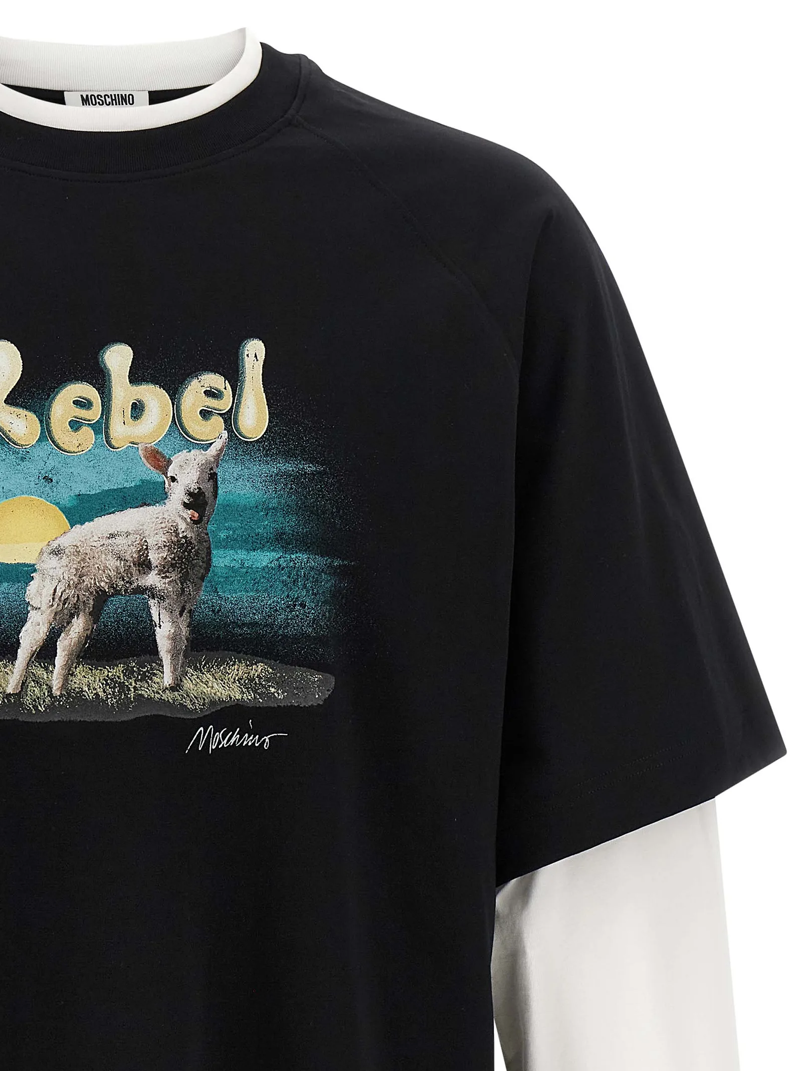 Multicolor Cotton T - Shirt - Image 3