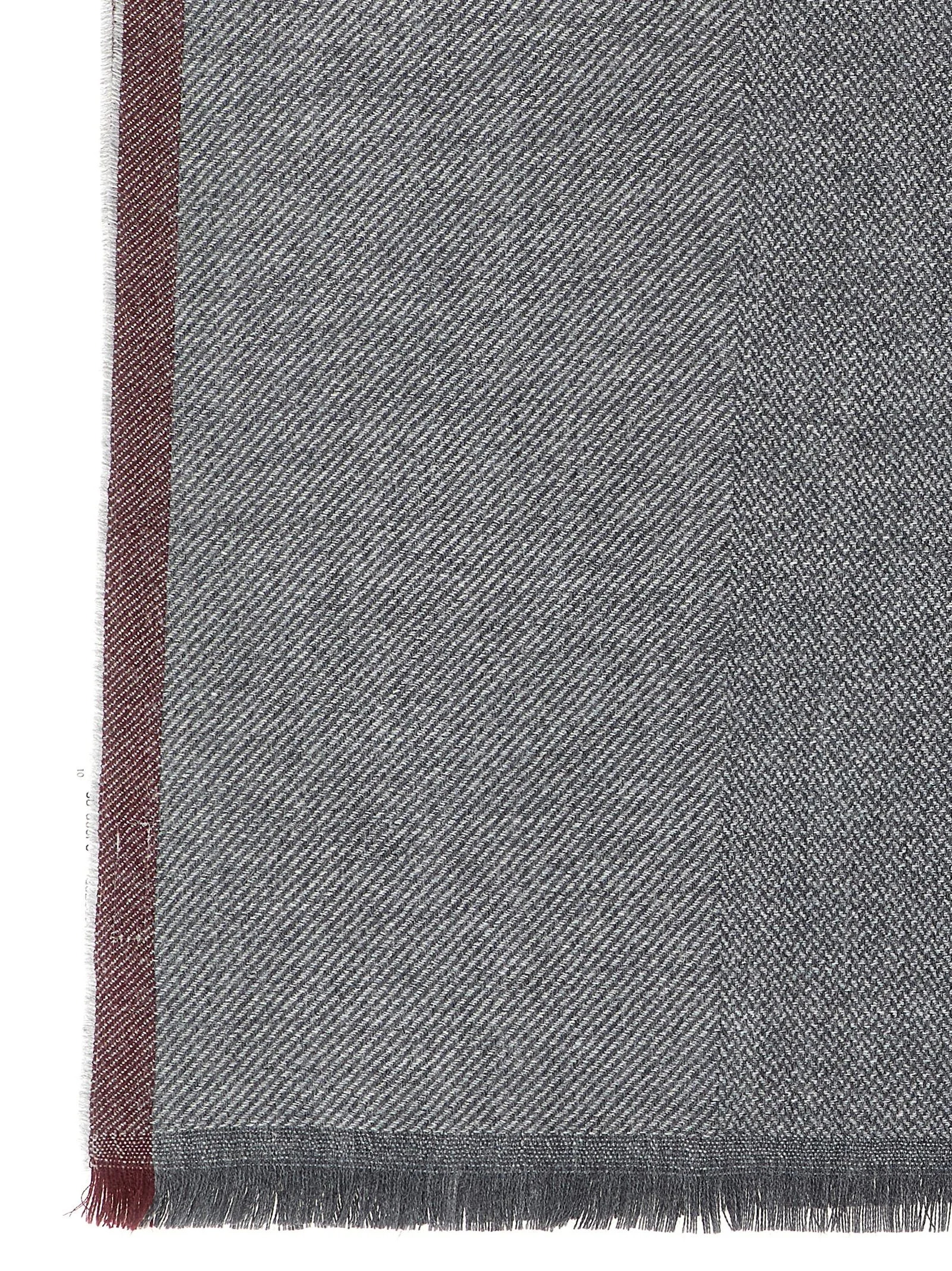 Gray Wool Scarf - Image 3