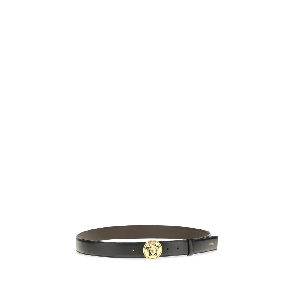 Black Calf Leather Bos Taurus Regular Belt - Image 2