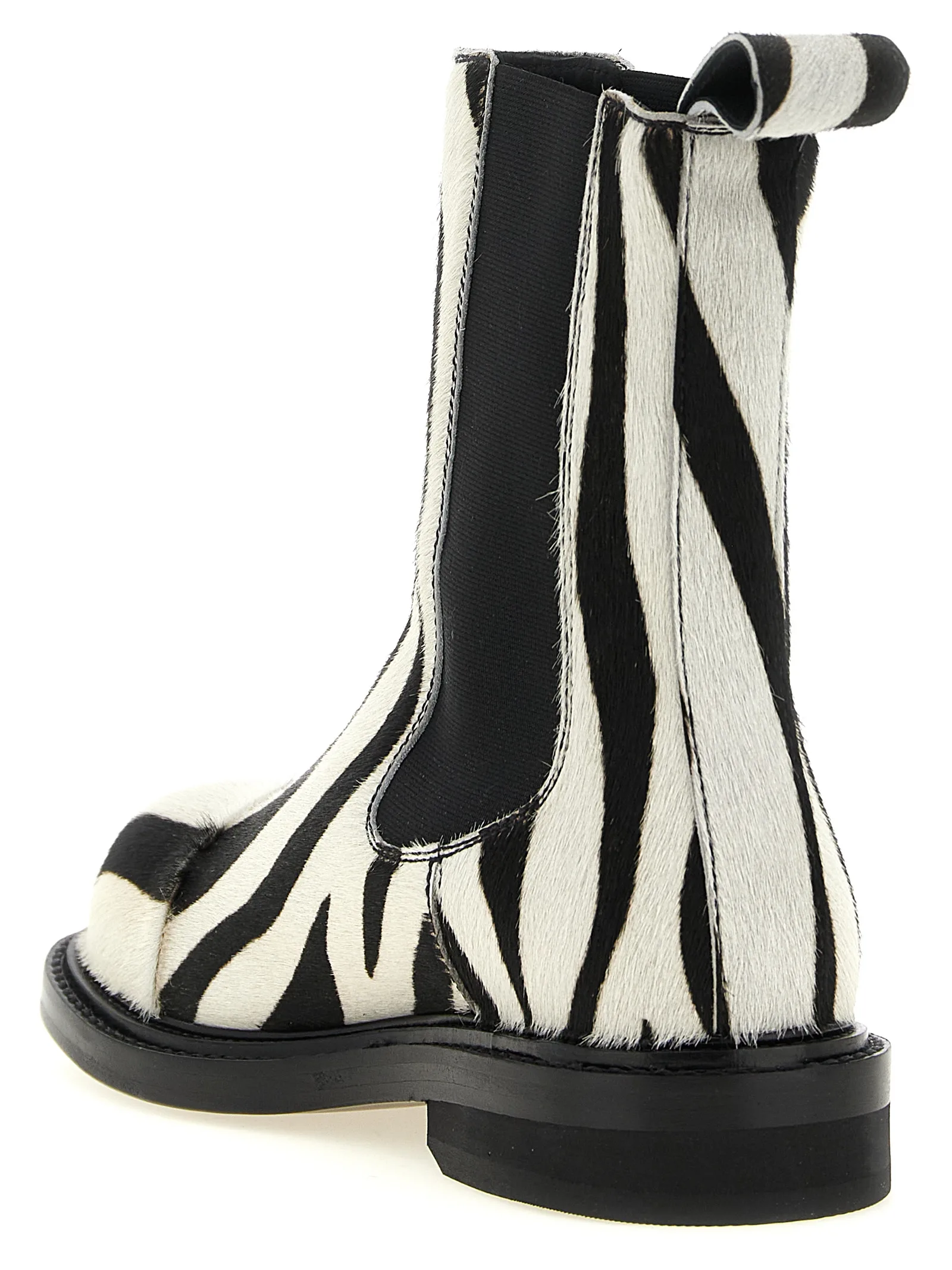 Bicolor Calfskin Ankle Boots - Image 3