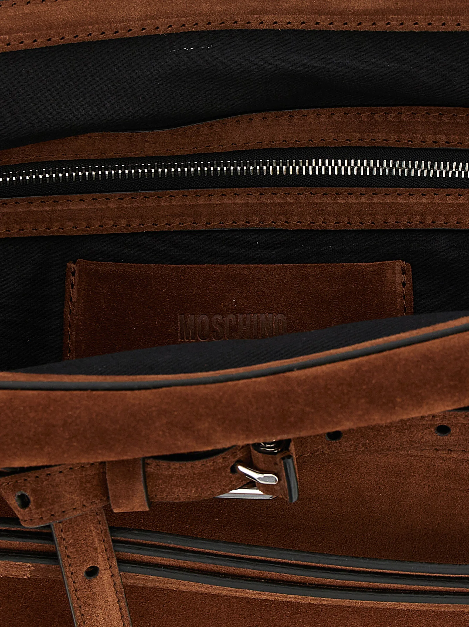 Brown Calfskin Clutch Bag - Image 4