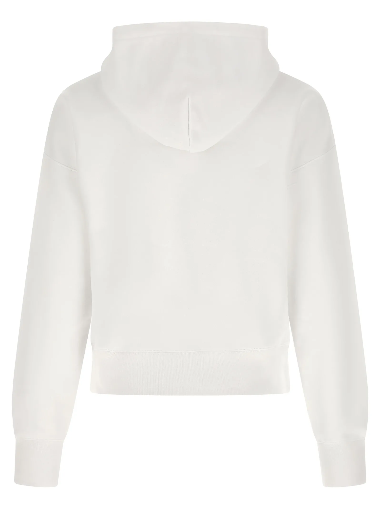 White Cotton Hoodie - Image 2