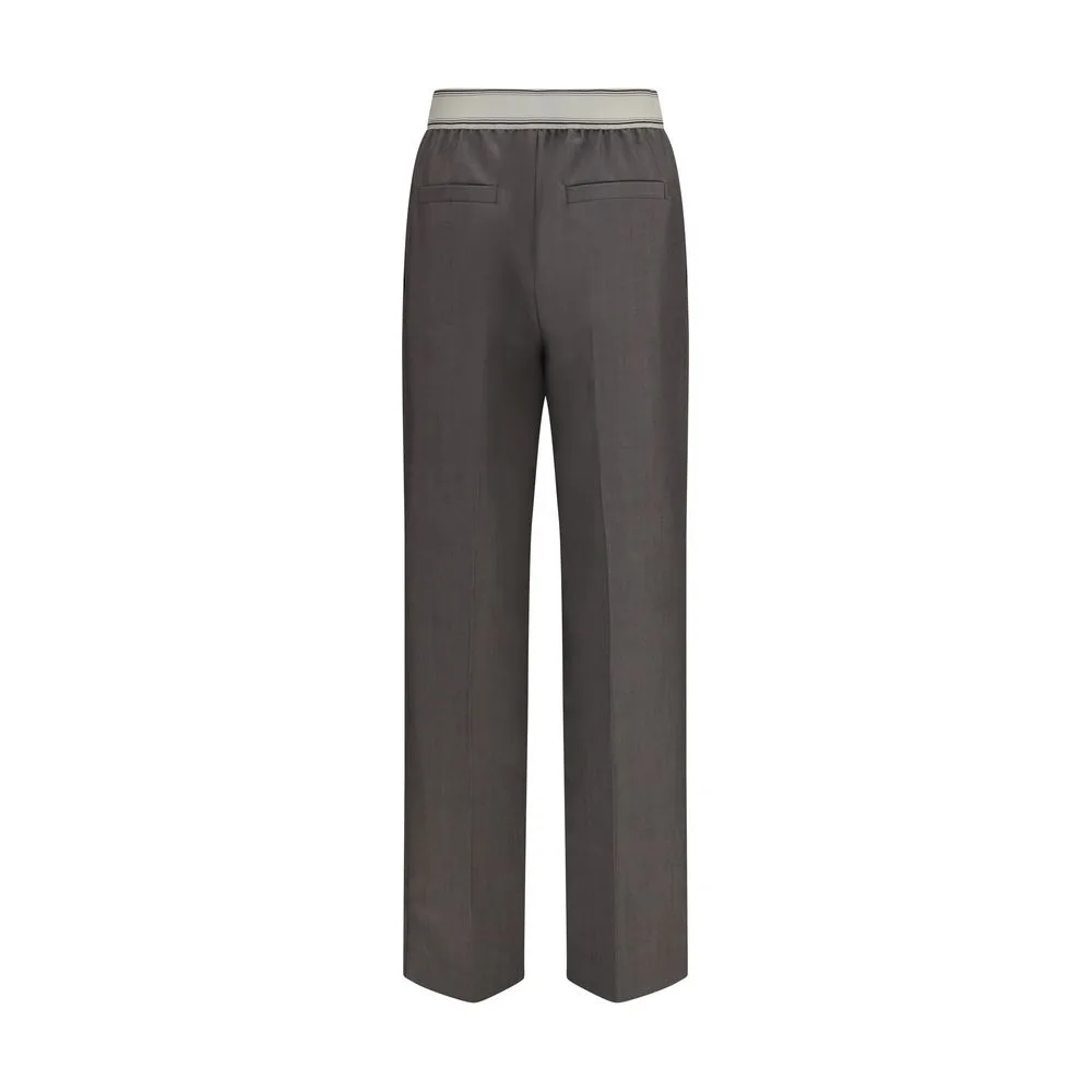 Gray Wool Oves Aries Pants - Image 2