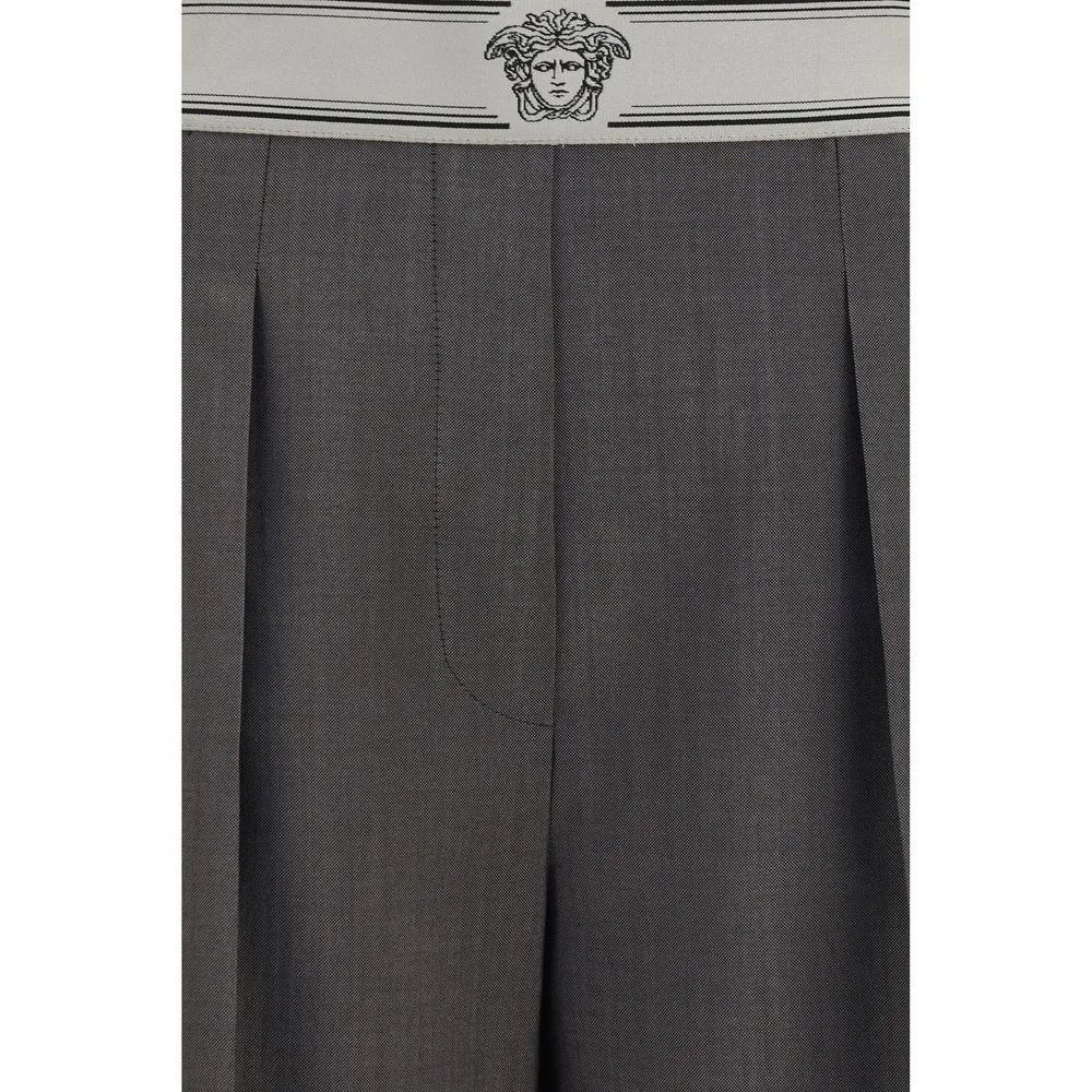 Gray Wool Oves Aries Pants - Image 3
