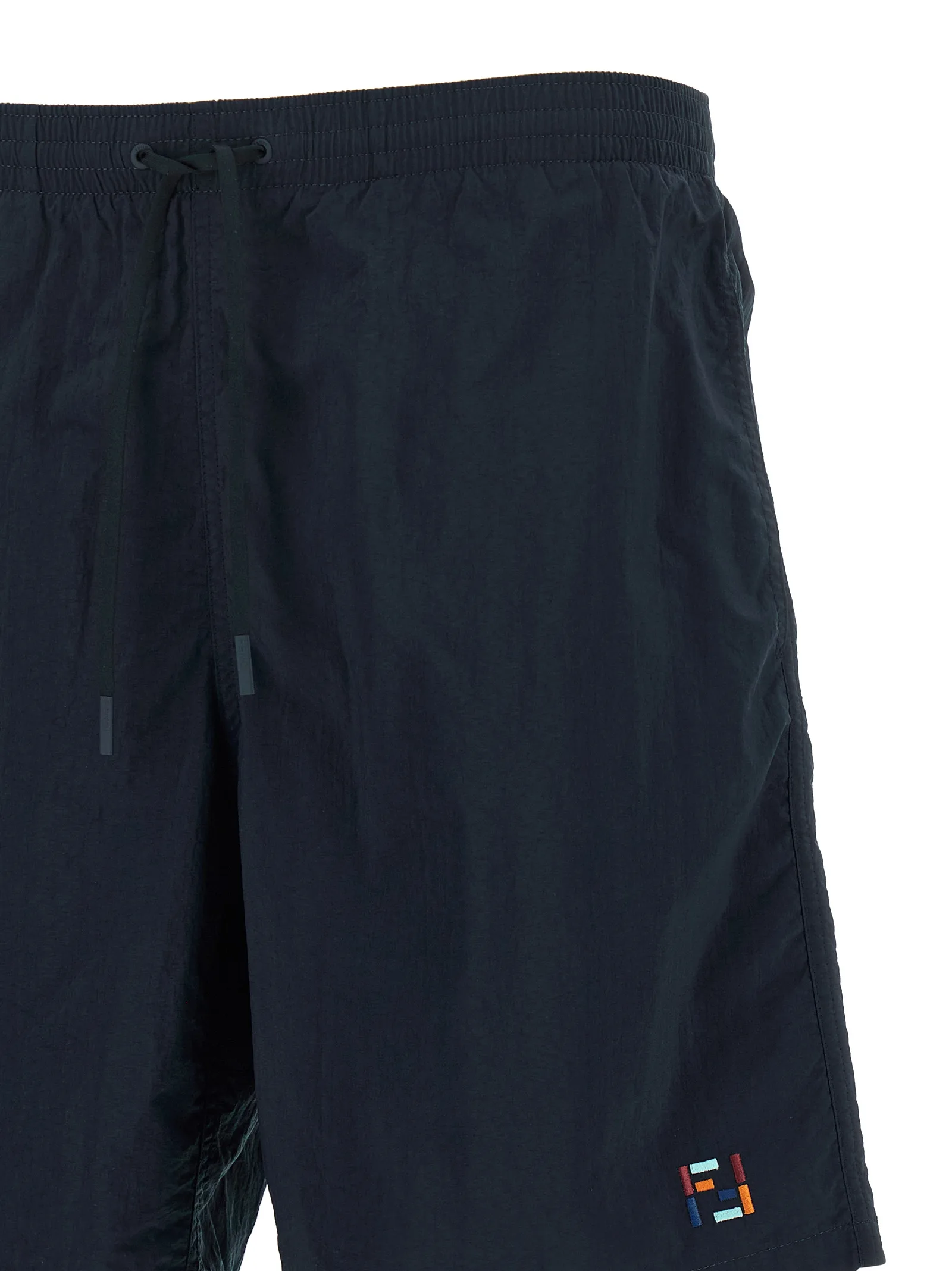 Blue Polyamide Swim Shorts - Image 3