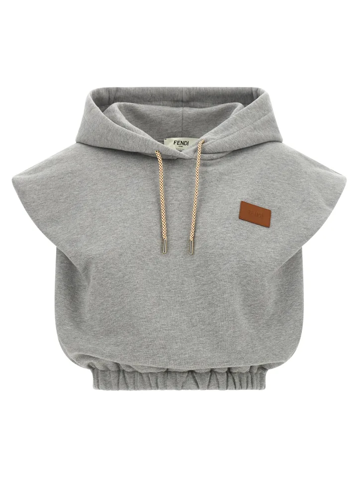 Gray Cotton Sweatshirt