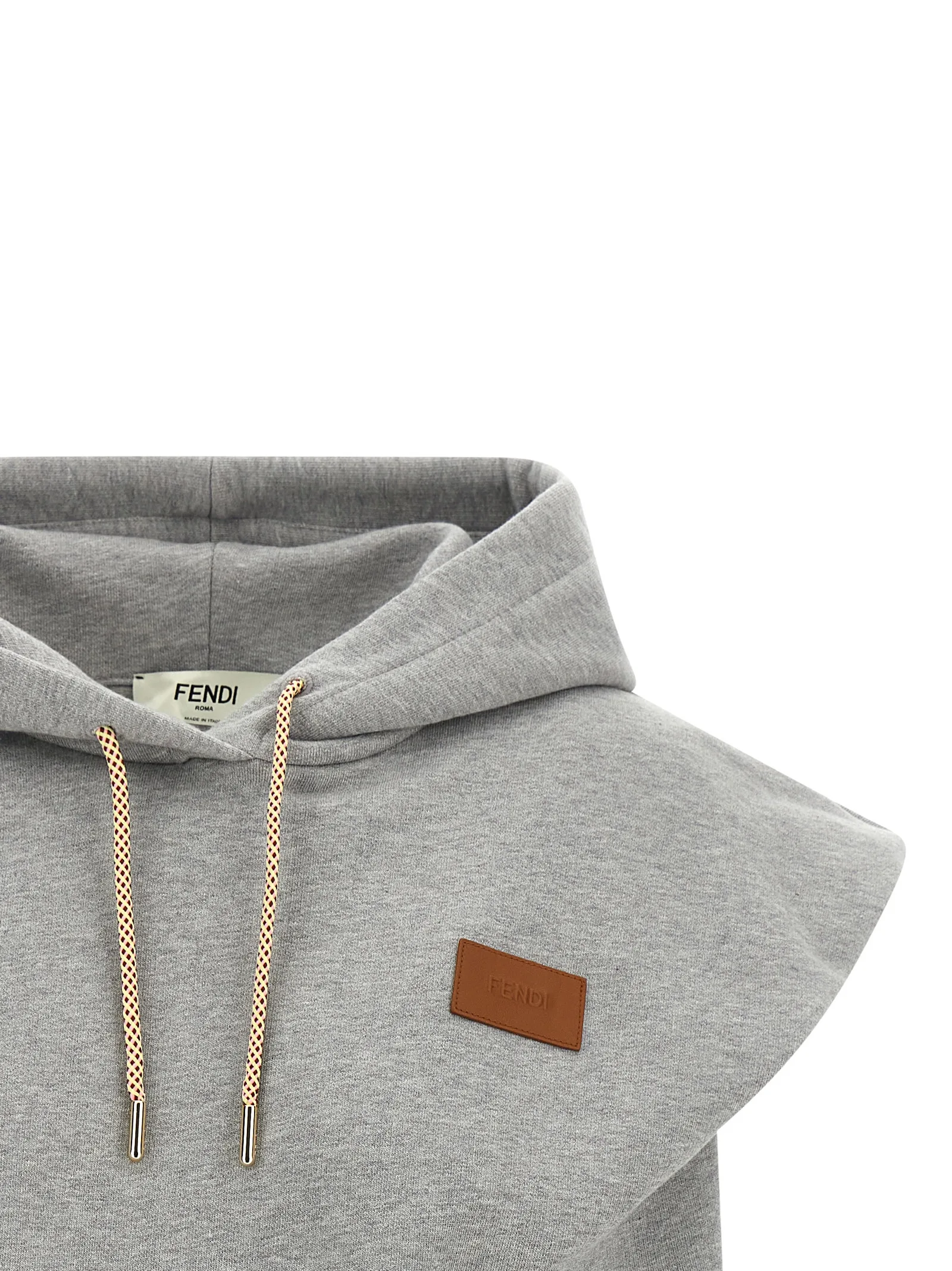 Gray Cotton Sweatshirt - Image 3