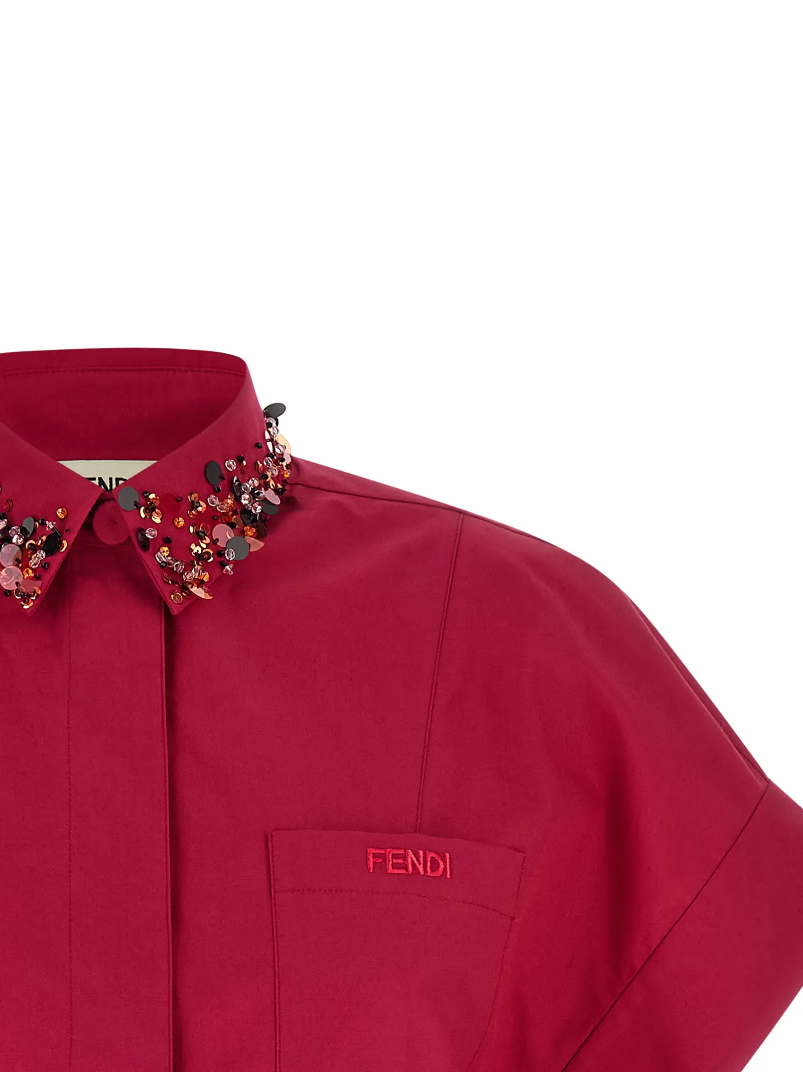 Multicolor Cotton Blouse - Image 3