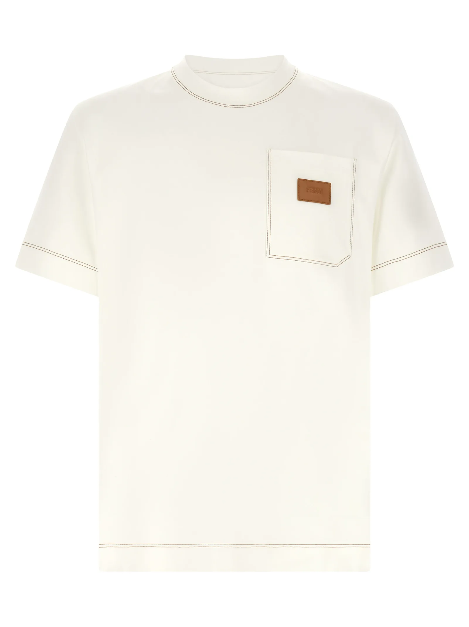 White Cotton T - Shirt
