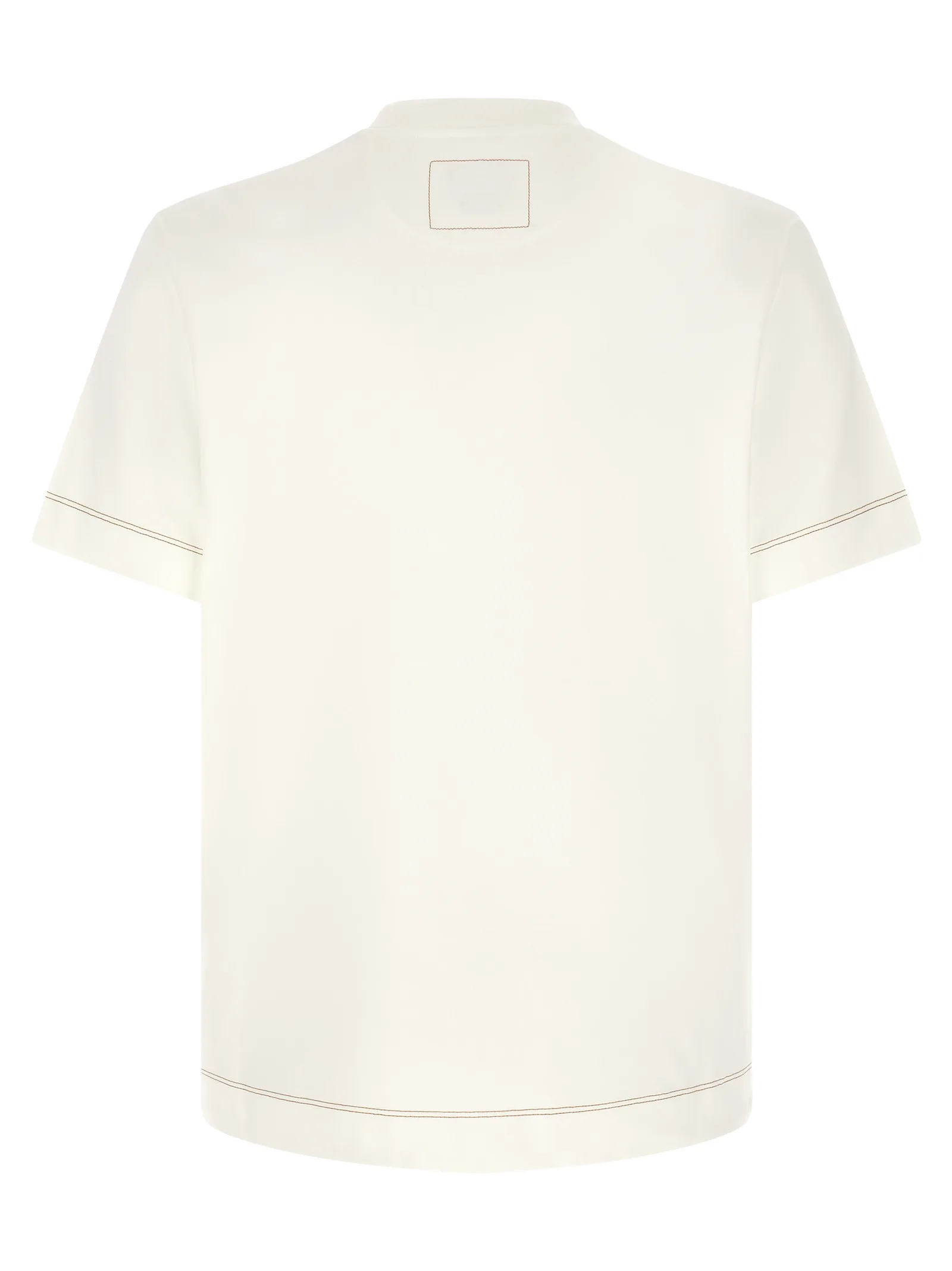 White Cotton T - Shirt - Image 2