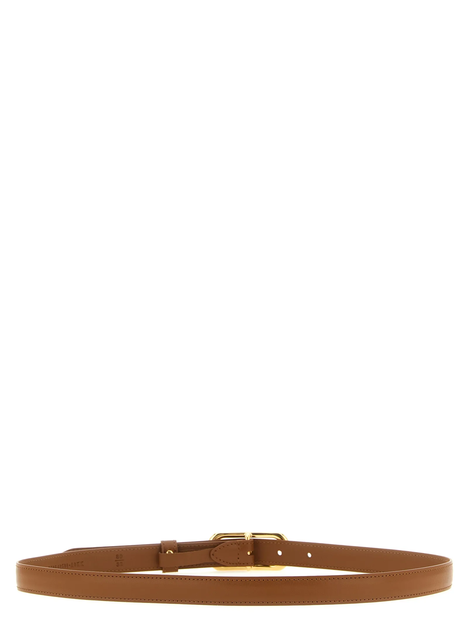 Brown Calfskin Regular Belt - Image 2