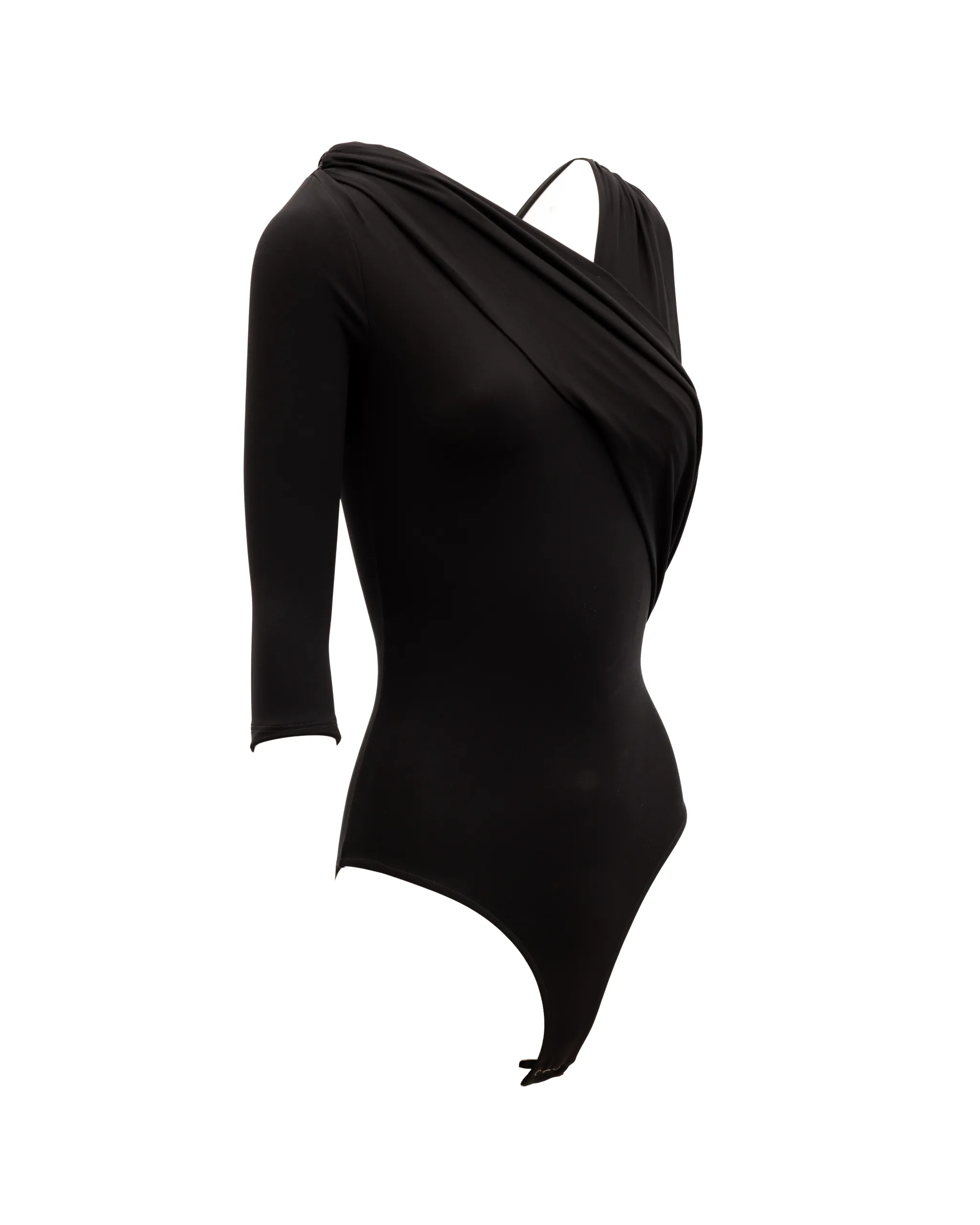 Black Women Viscose Bodysuit - Image 3