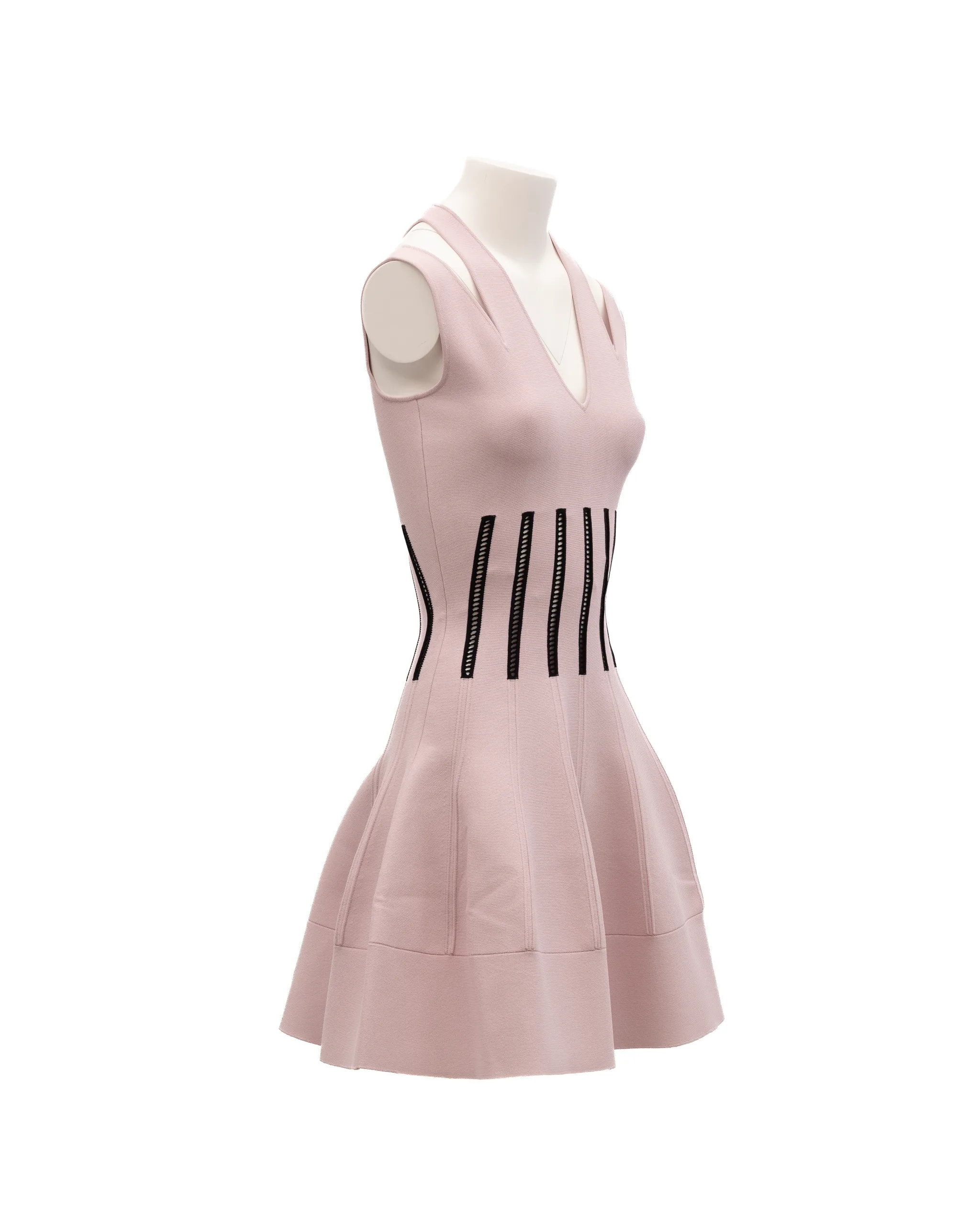 Pink Women Viscose Dress - Image 2