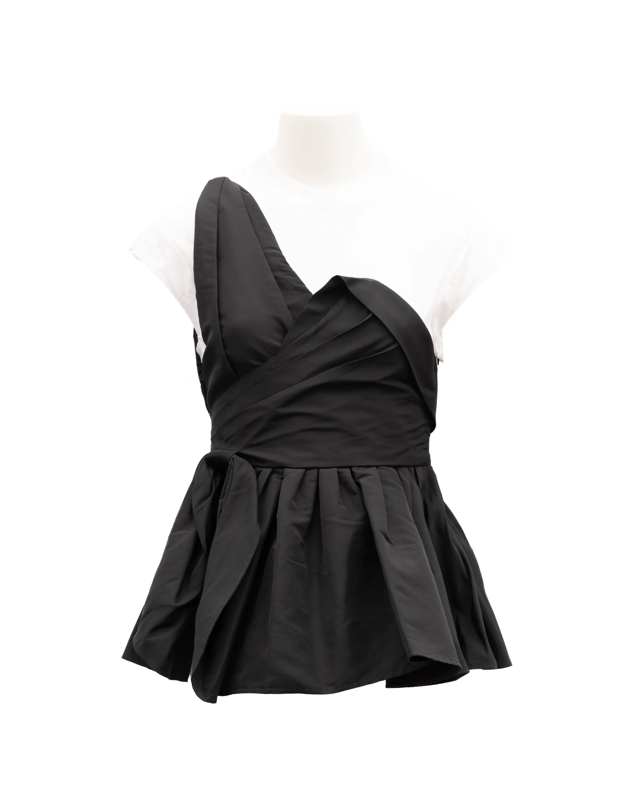 Black Women Polyester Top