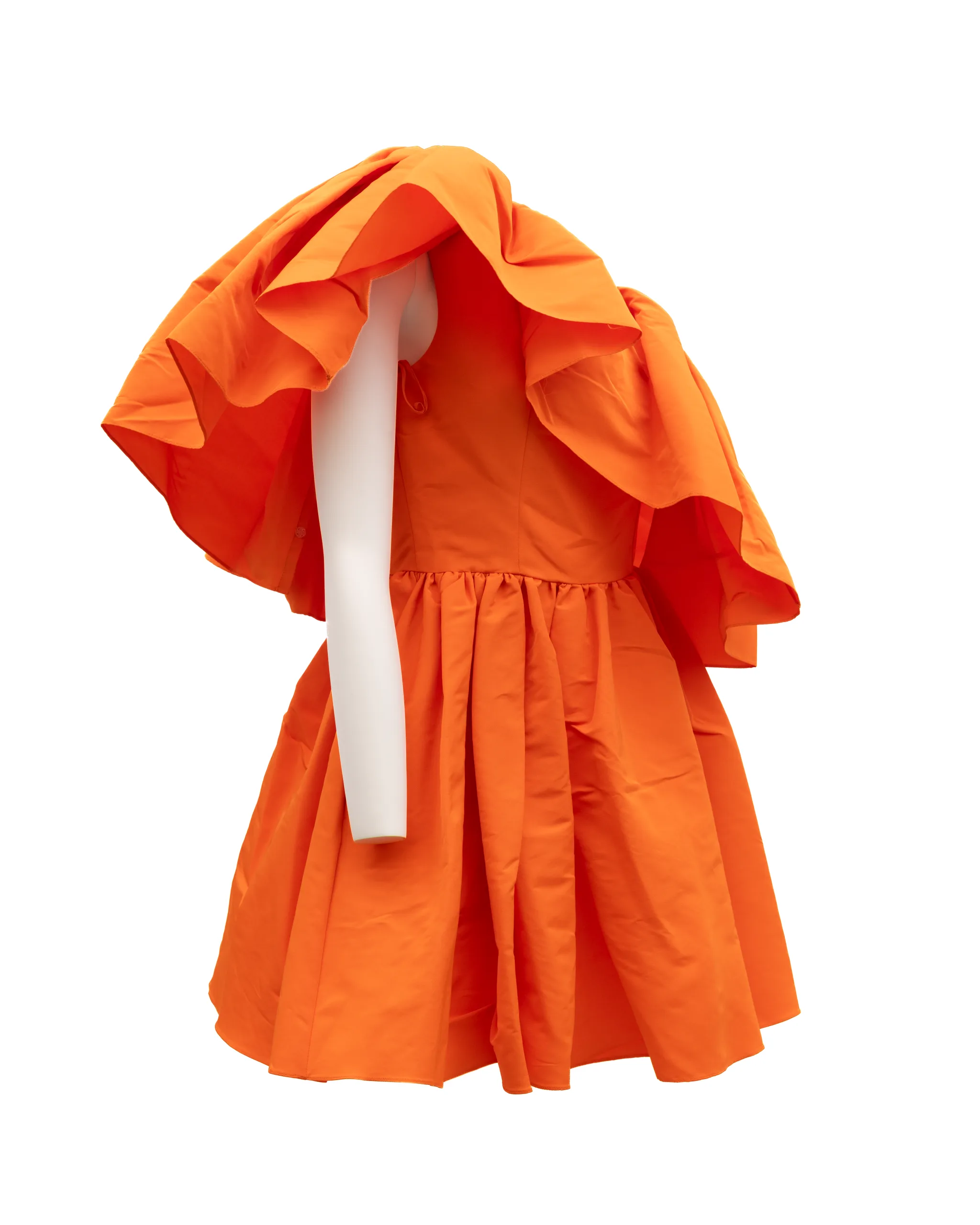 Orange Women Cocktail Dress - Image 3