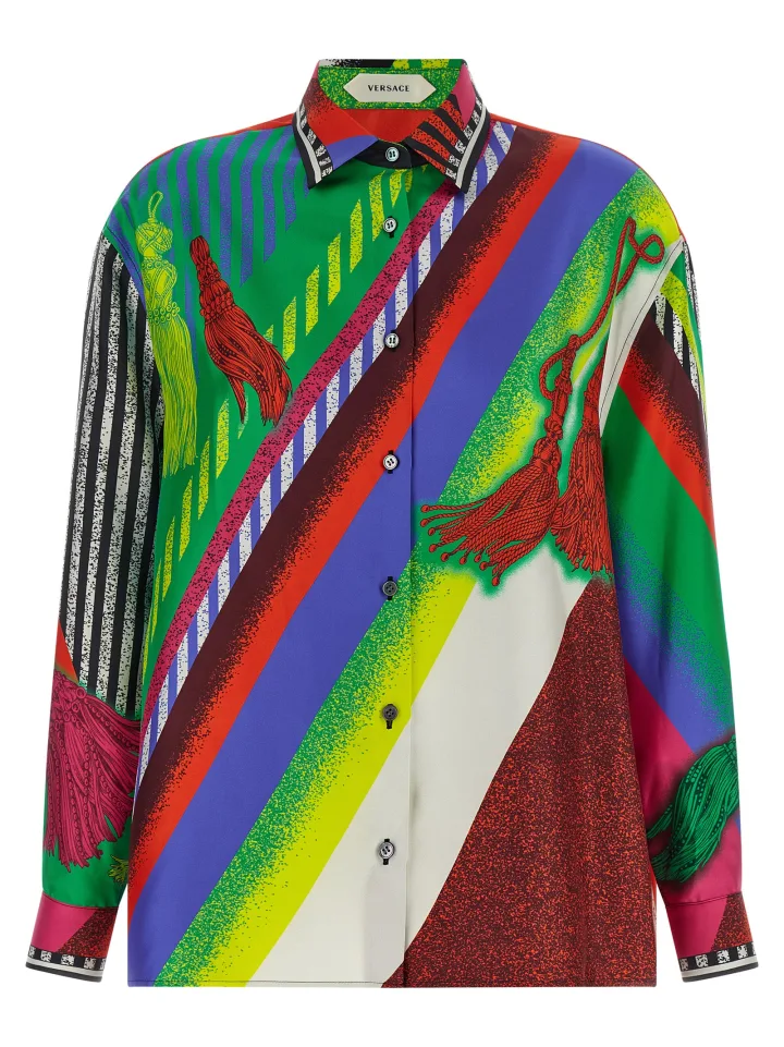 Multicolor Silk Blouse