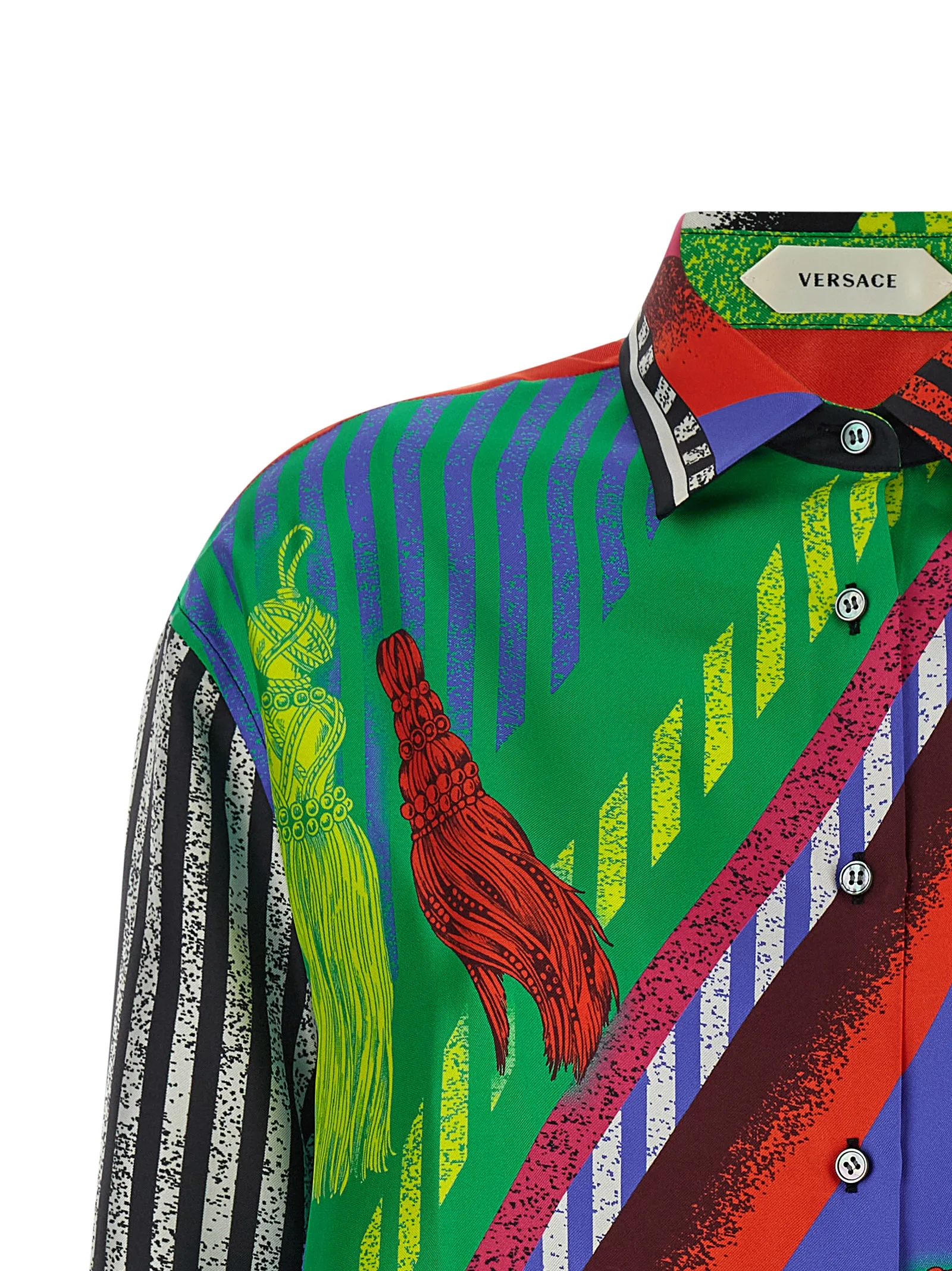 Multicolor Silk Blouse - Image 3