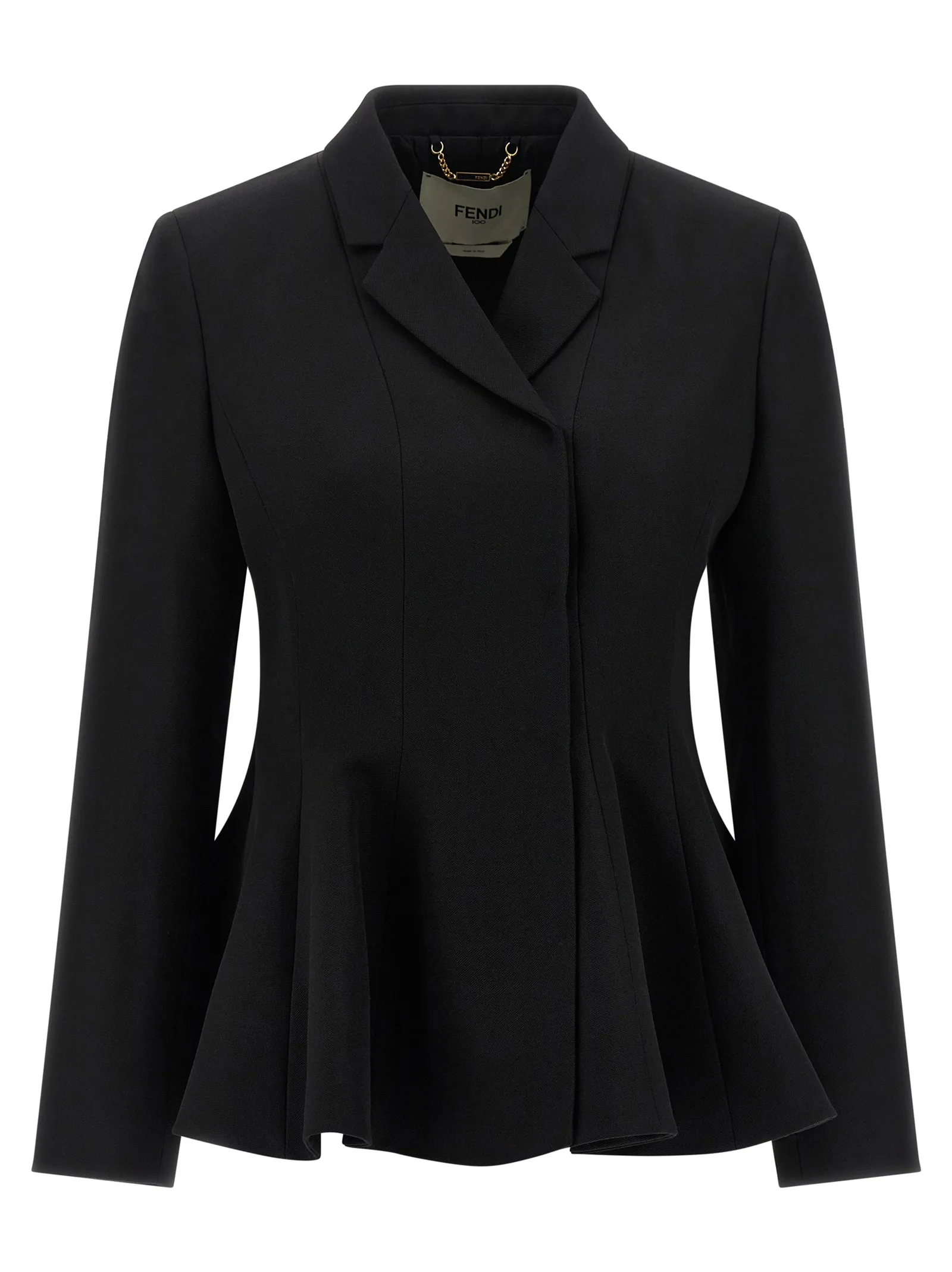 Black Virgin Wool Blazer
