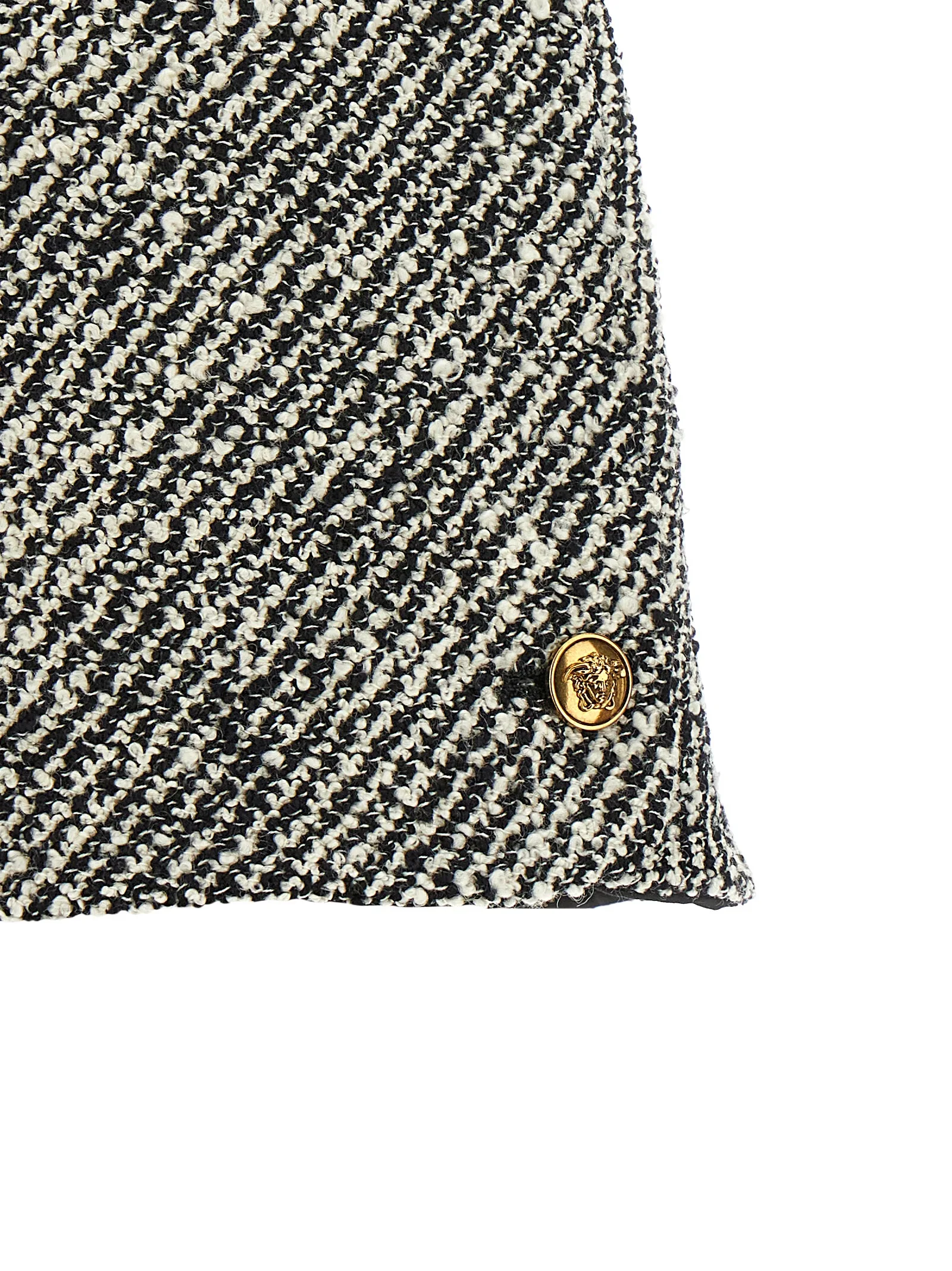 Bicolor Virgin Wool Bermuda Shorts - Image 5