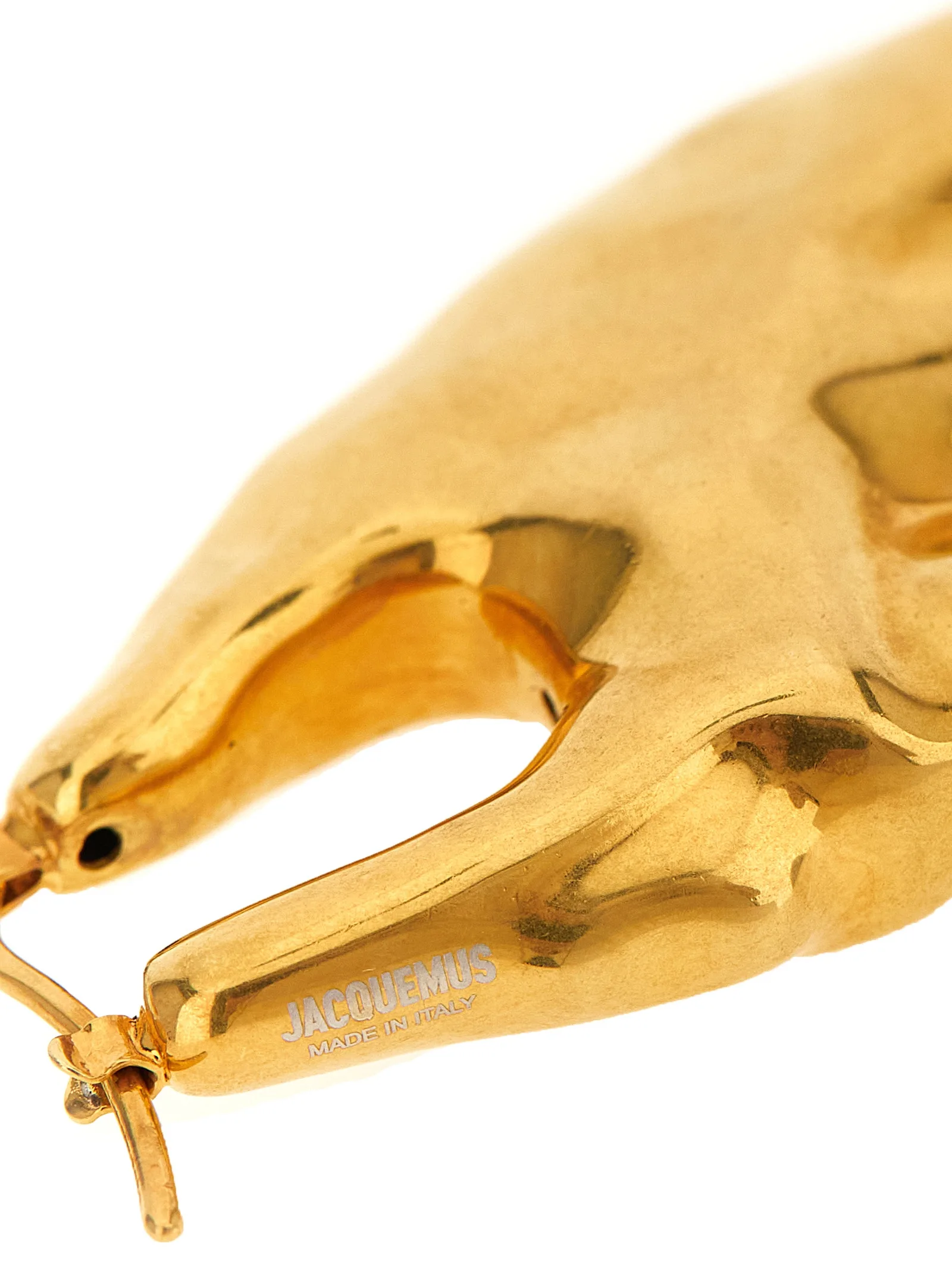 Gold Copper Earrings - Image 2