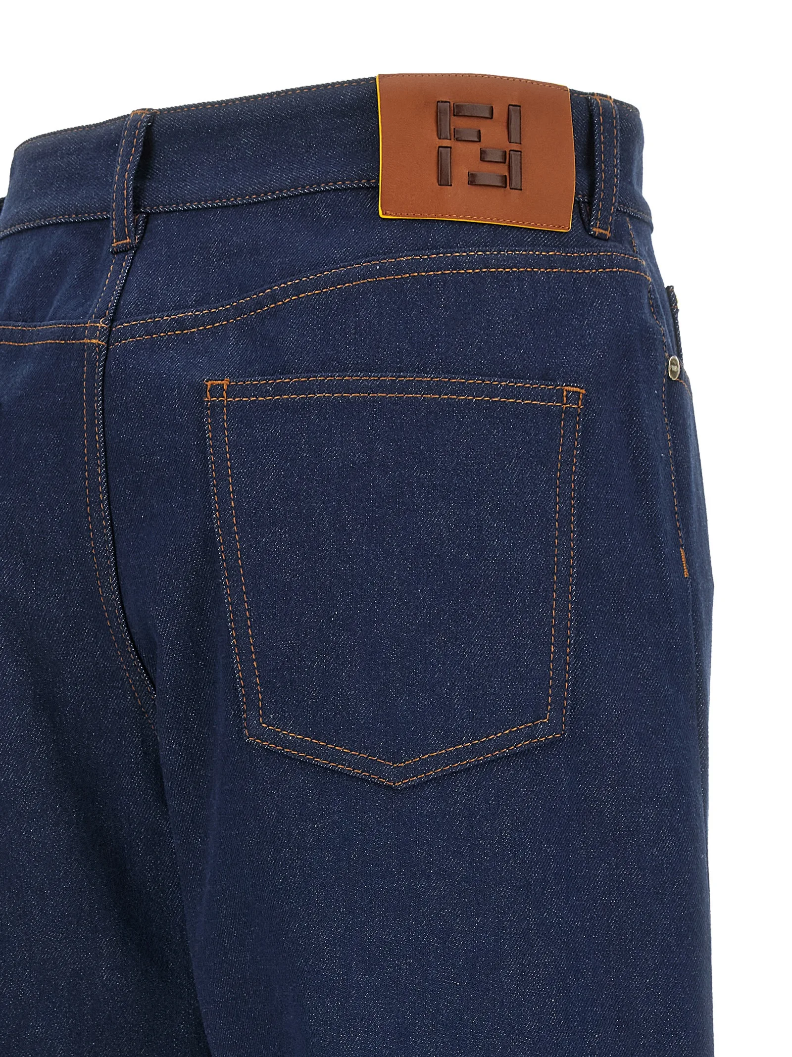 Blue Cotton Jeans Denim - Image 4