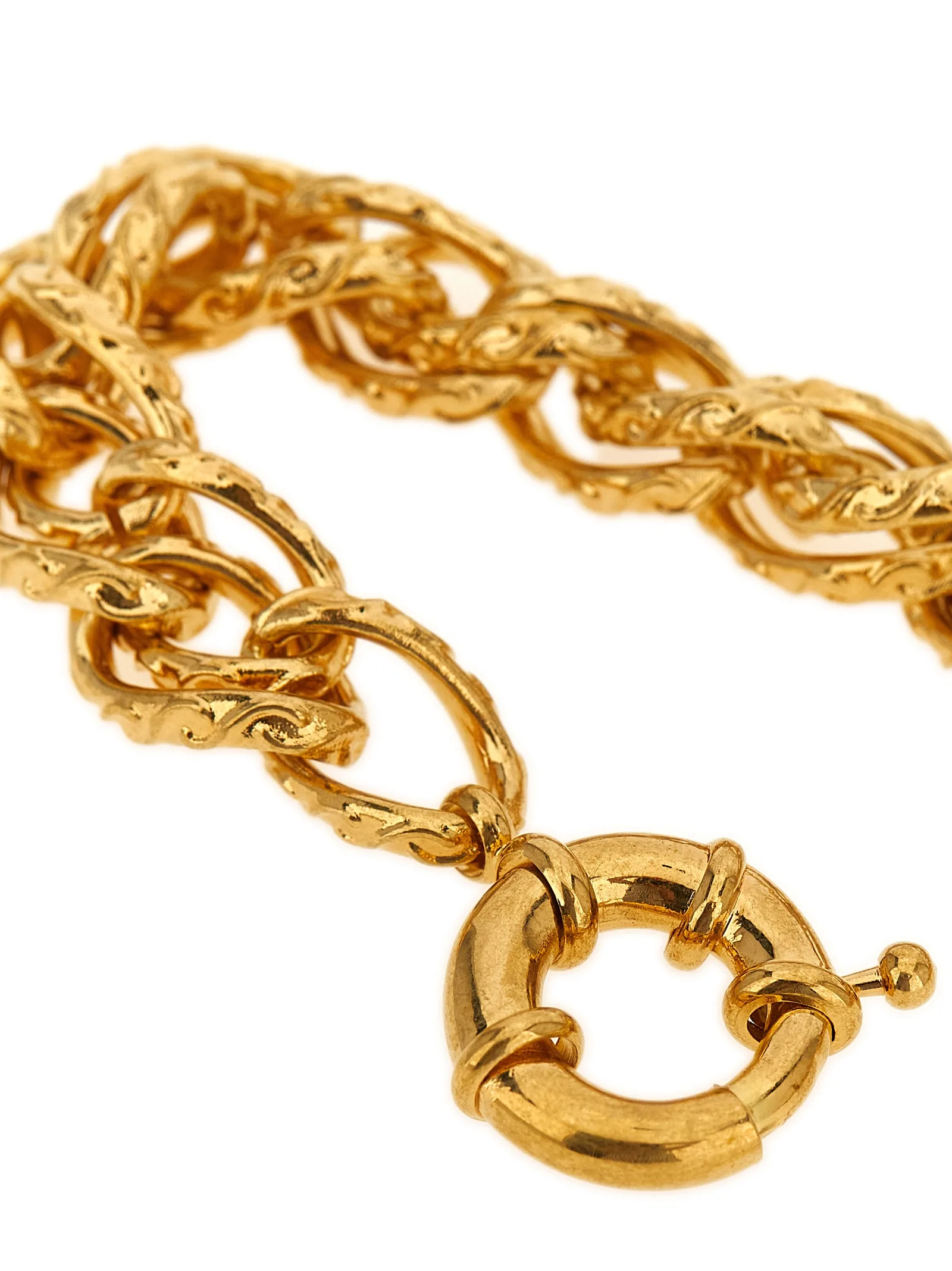 Gold Brass Bracelet - Image 3