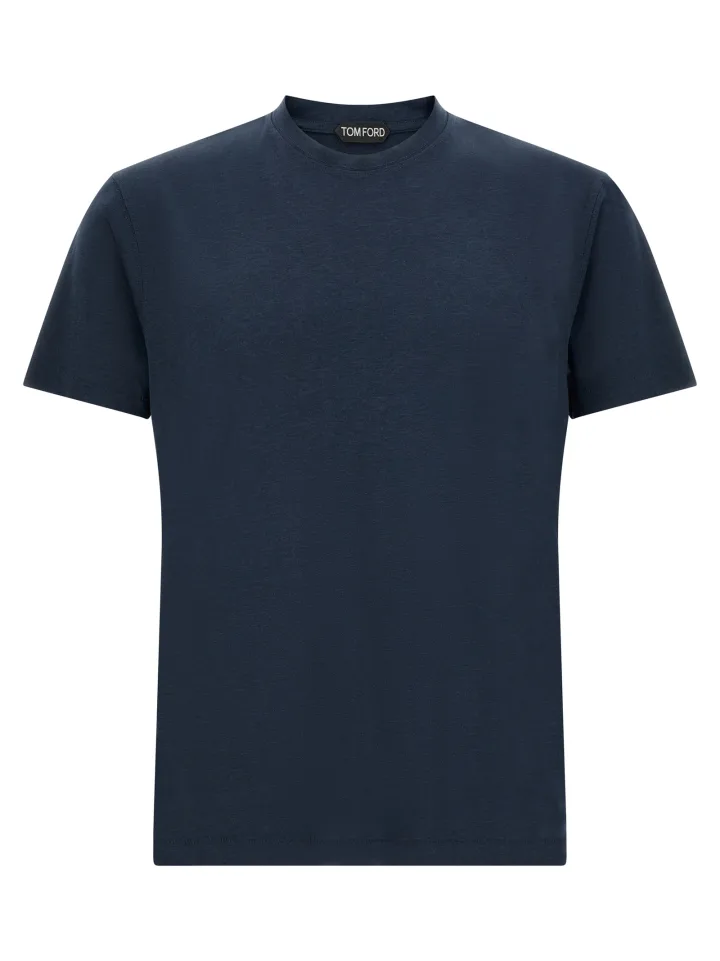 Blue Lyocell T-Shirt