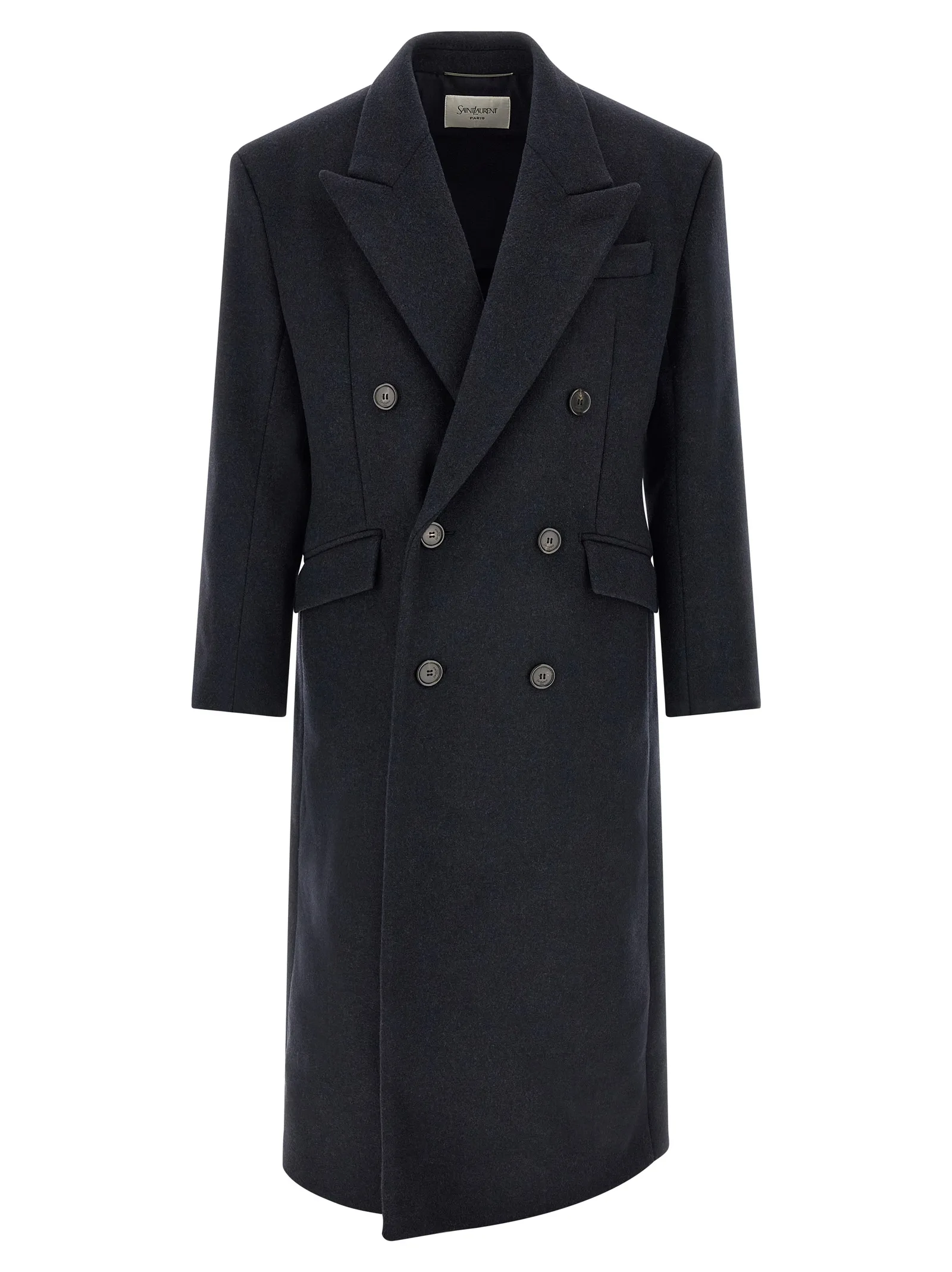 Blue Wool Coat