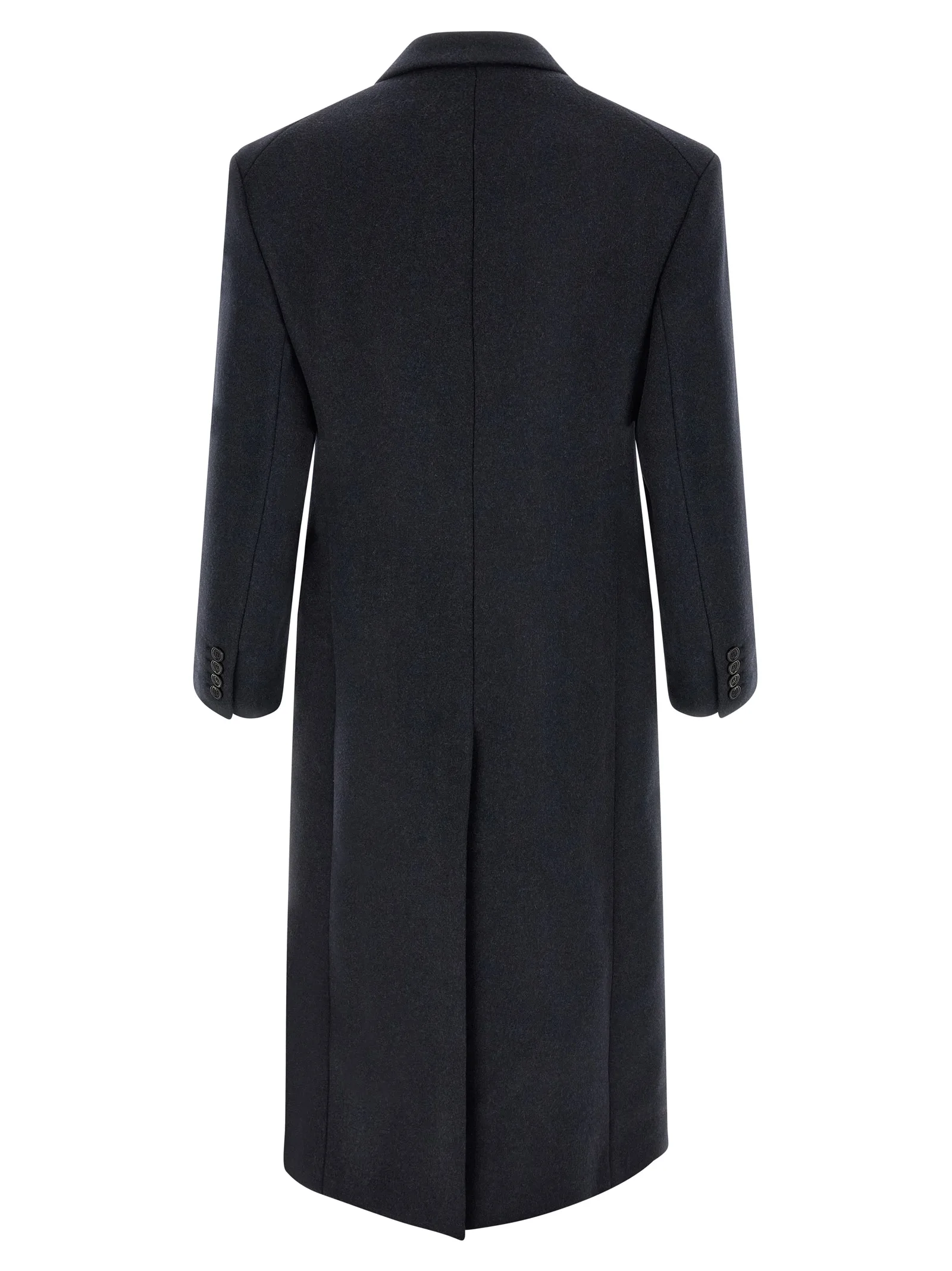 Blue Wool Coat - Image 2
