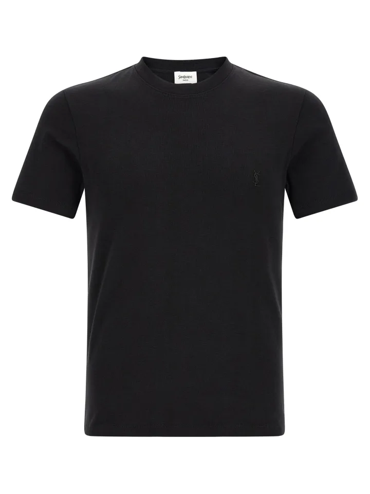 Black Cotton T - Shirt