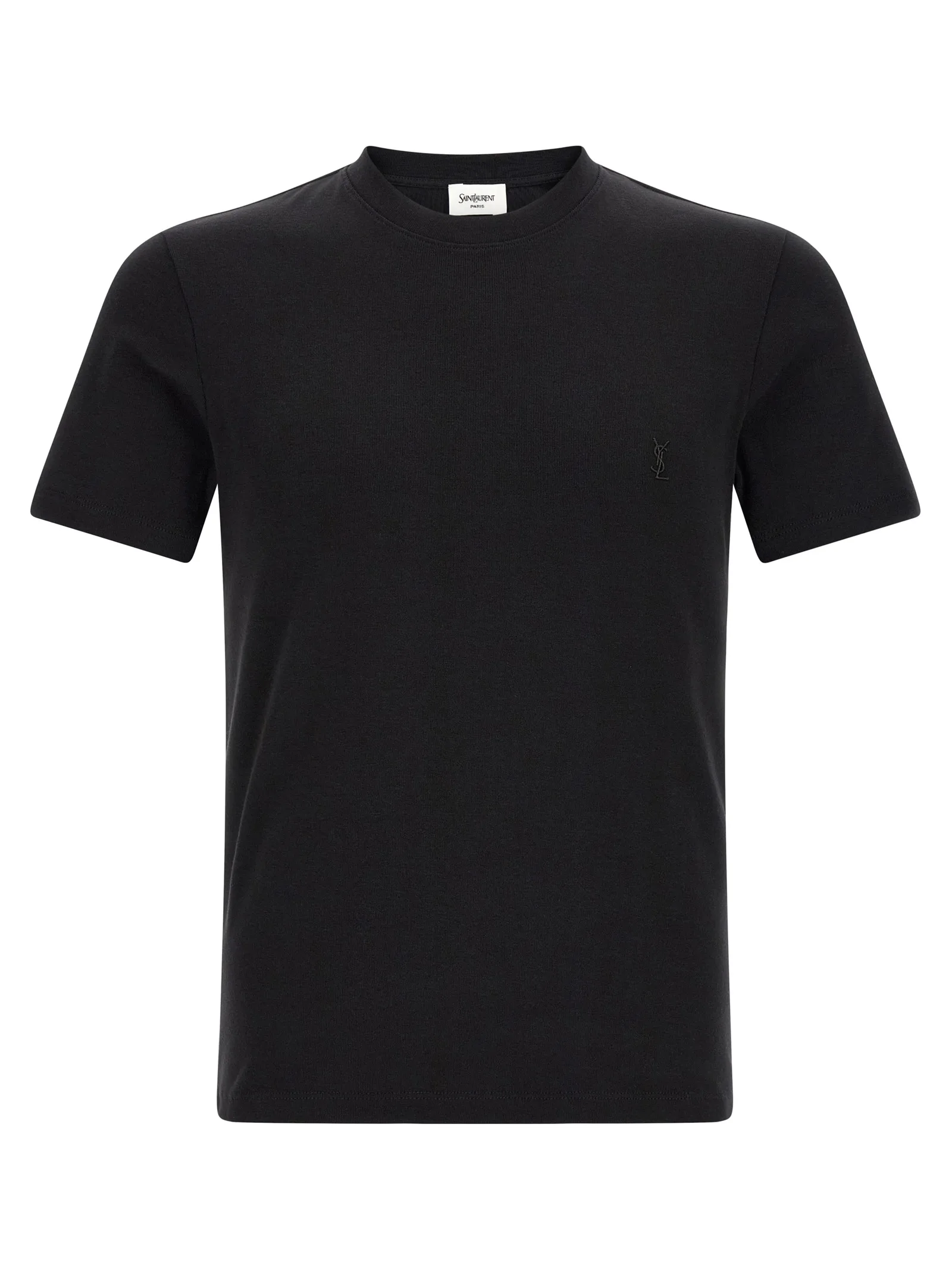Black Cotton T - Shirt