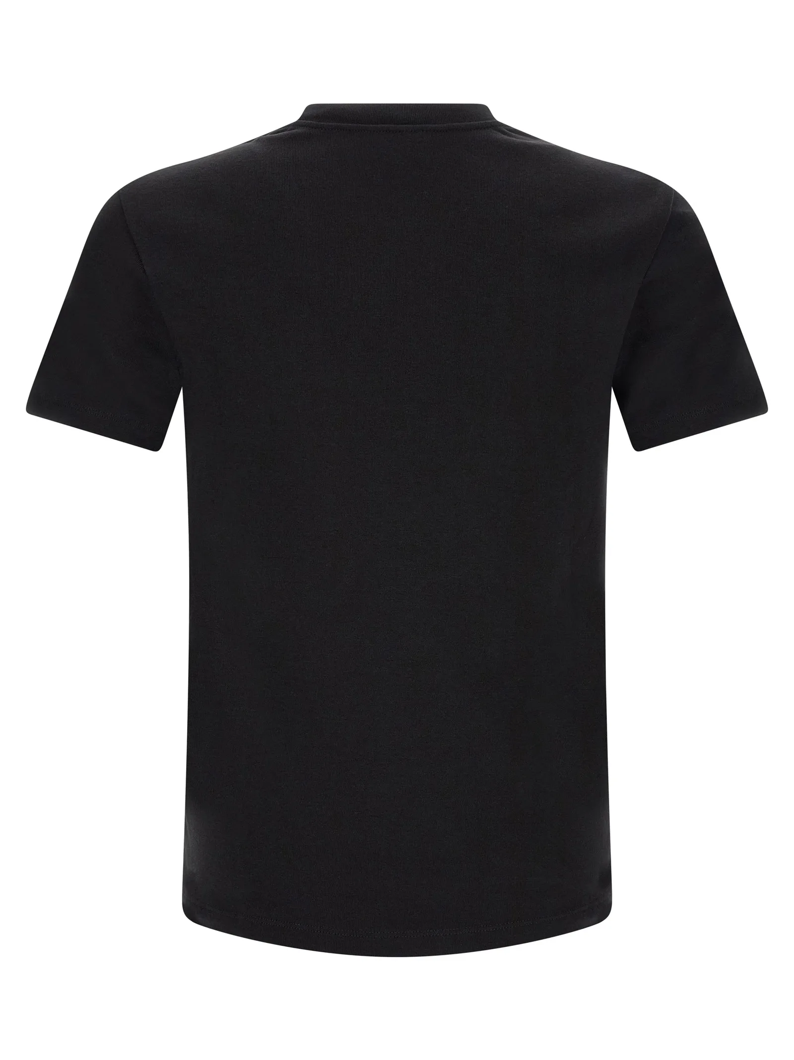 Black Cotton T - Shirt - Image 2