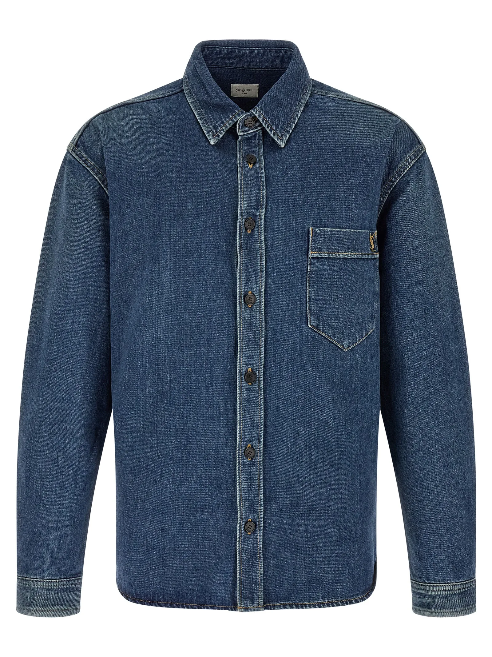 Blue Cotton Shirt