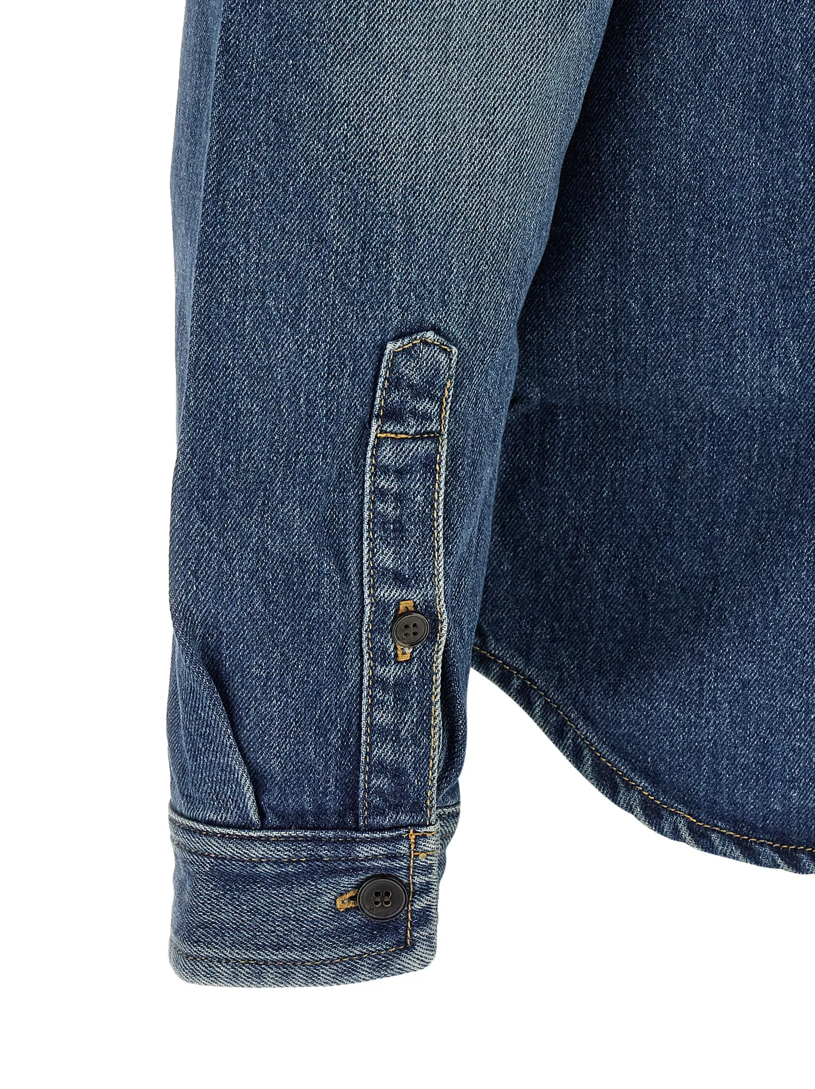 Blue Cotton Shirt - Image 4