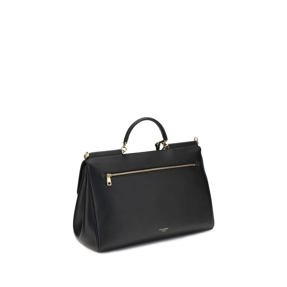 Black Calf Leather Bos Taurus Shoulder Bag - Image 3