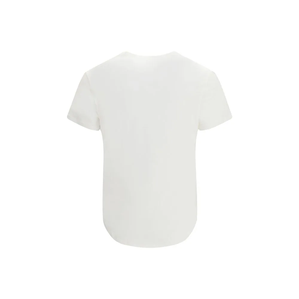White Cotton T-Shirt - Image 2