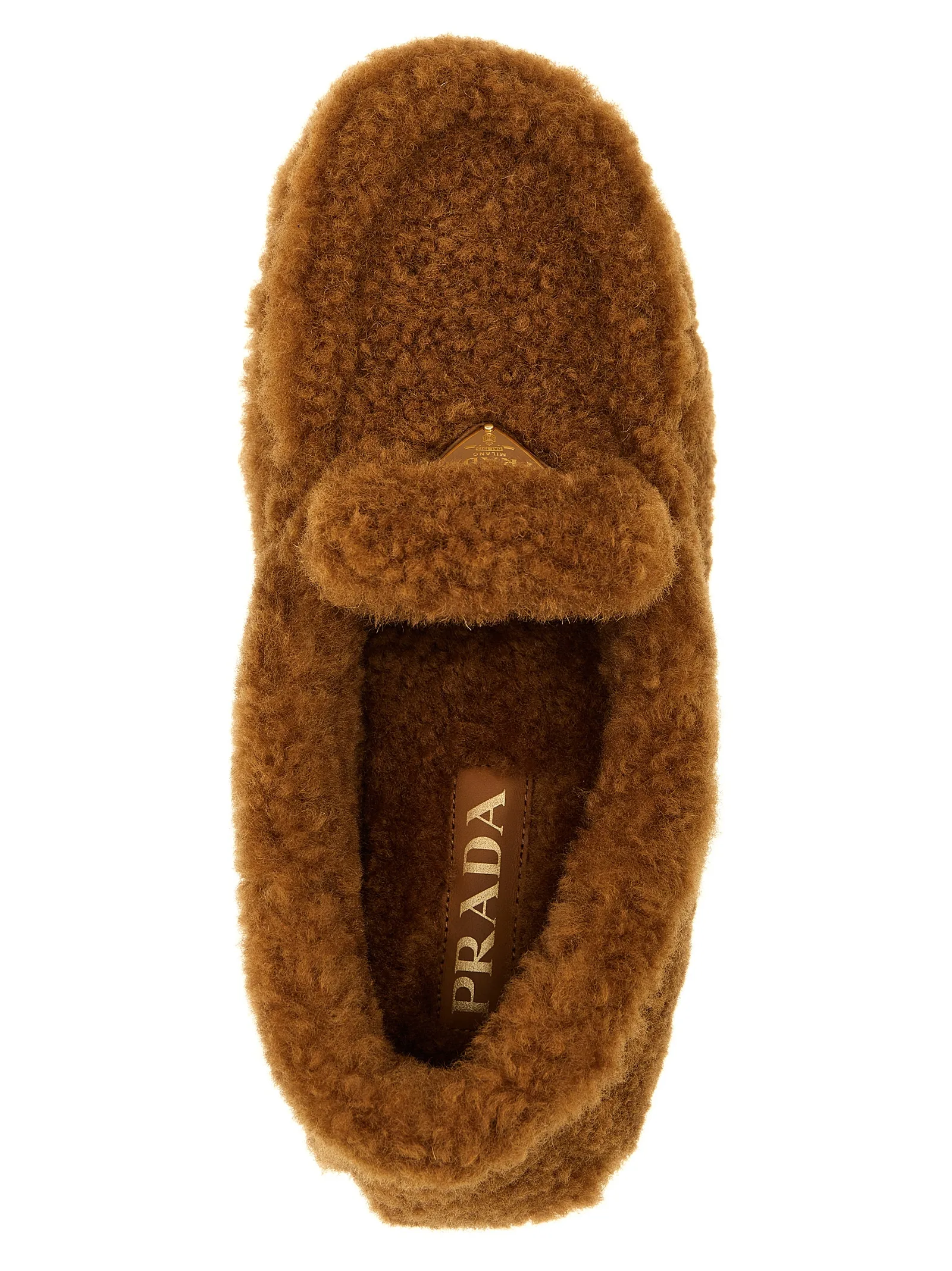 Brown Lamb Leather Slip - On Loafers - Image 4