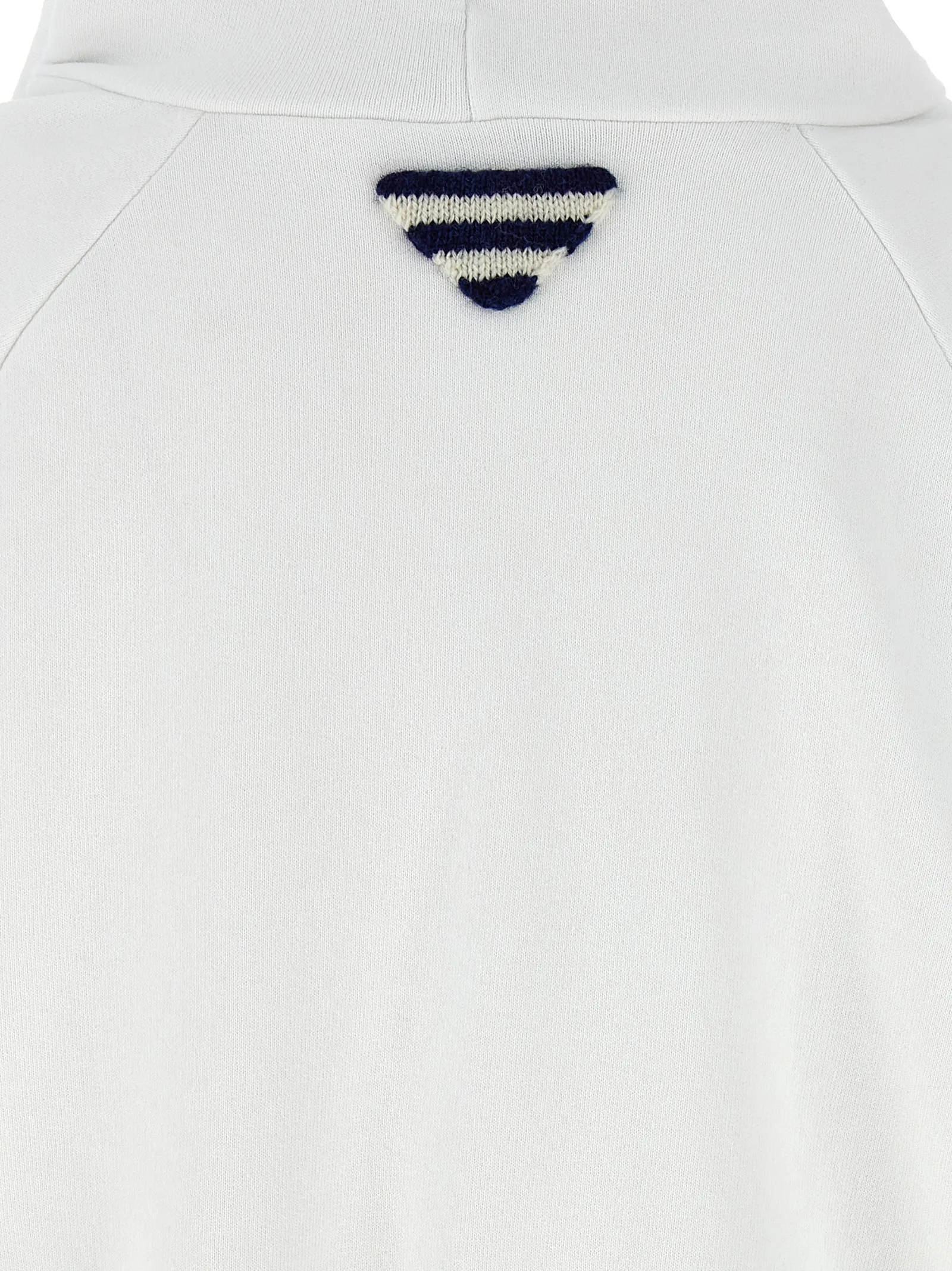 White Cotton Sweatshirt - Image 4