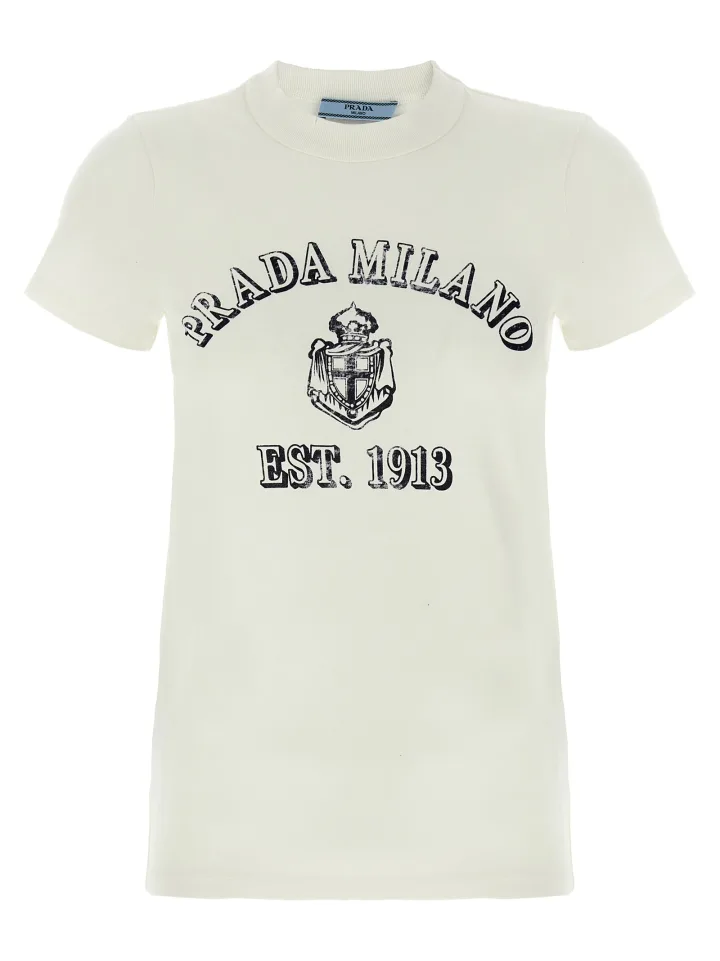 White Cotton T - Shirt