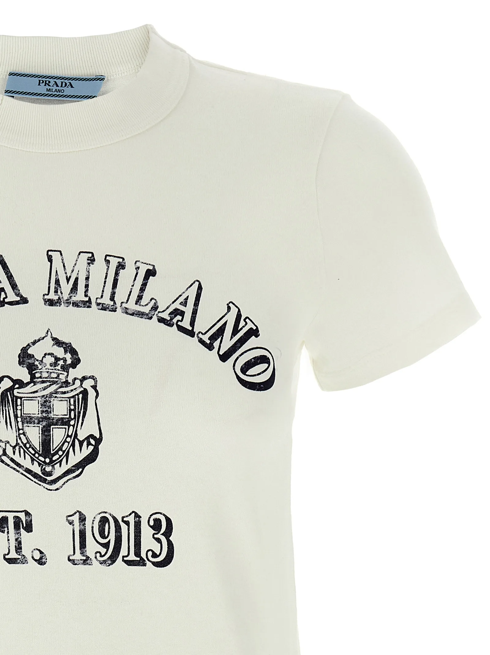 White Cotton T - Shirt - Image 3