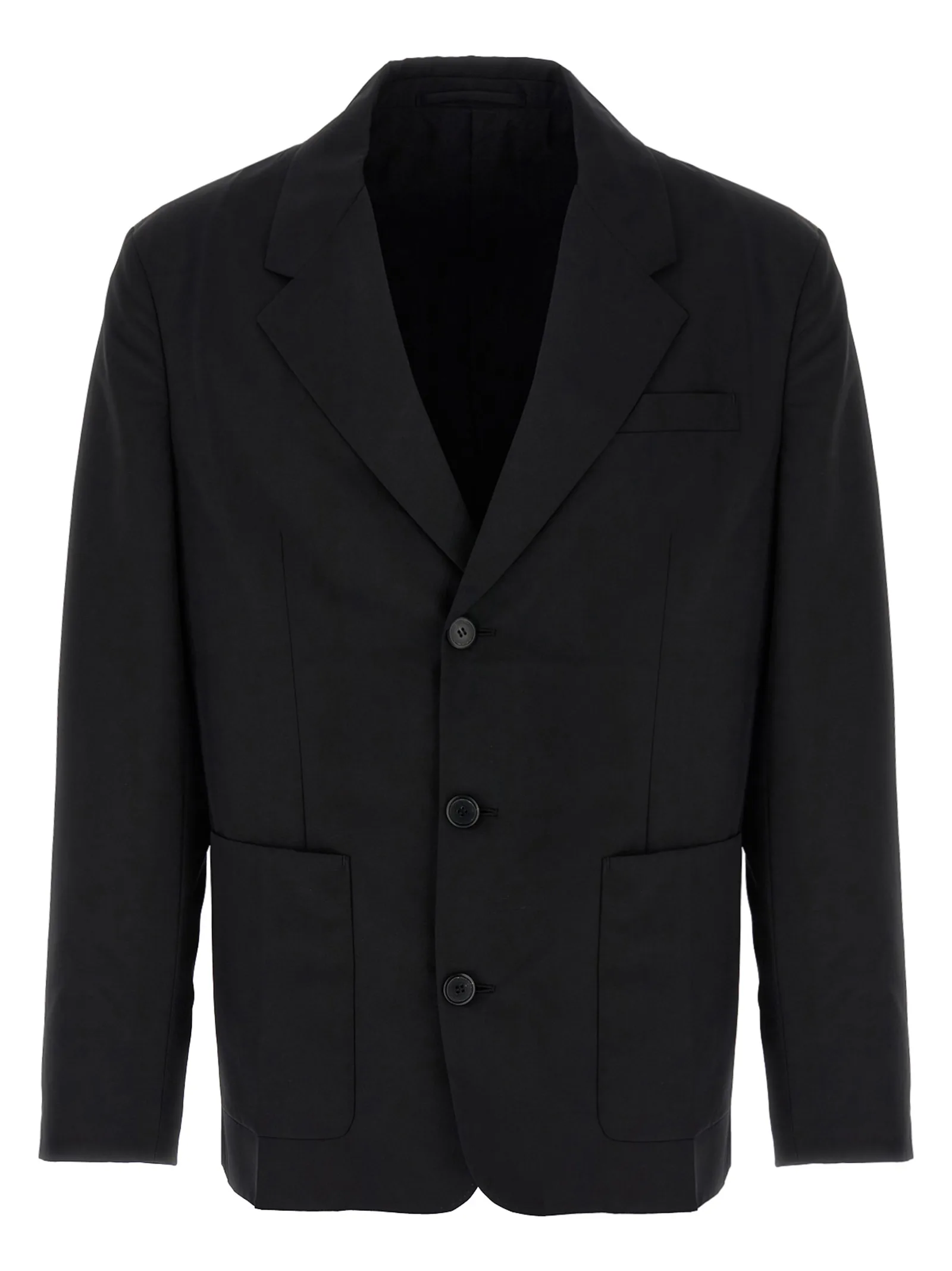 Black Virgin Wool Blazer