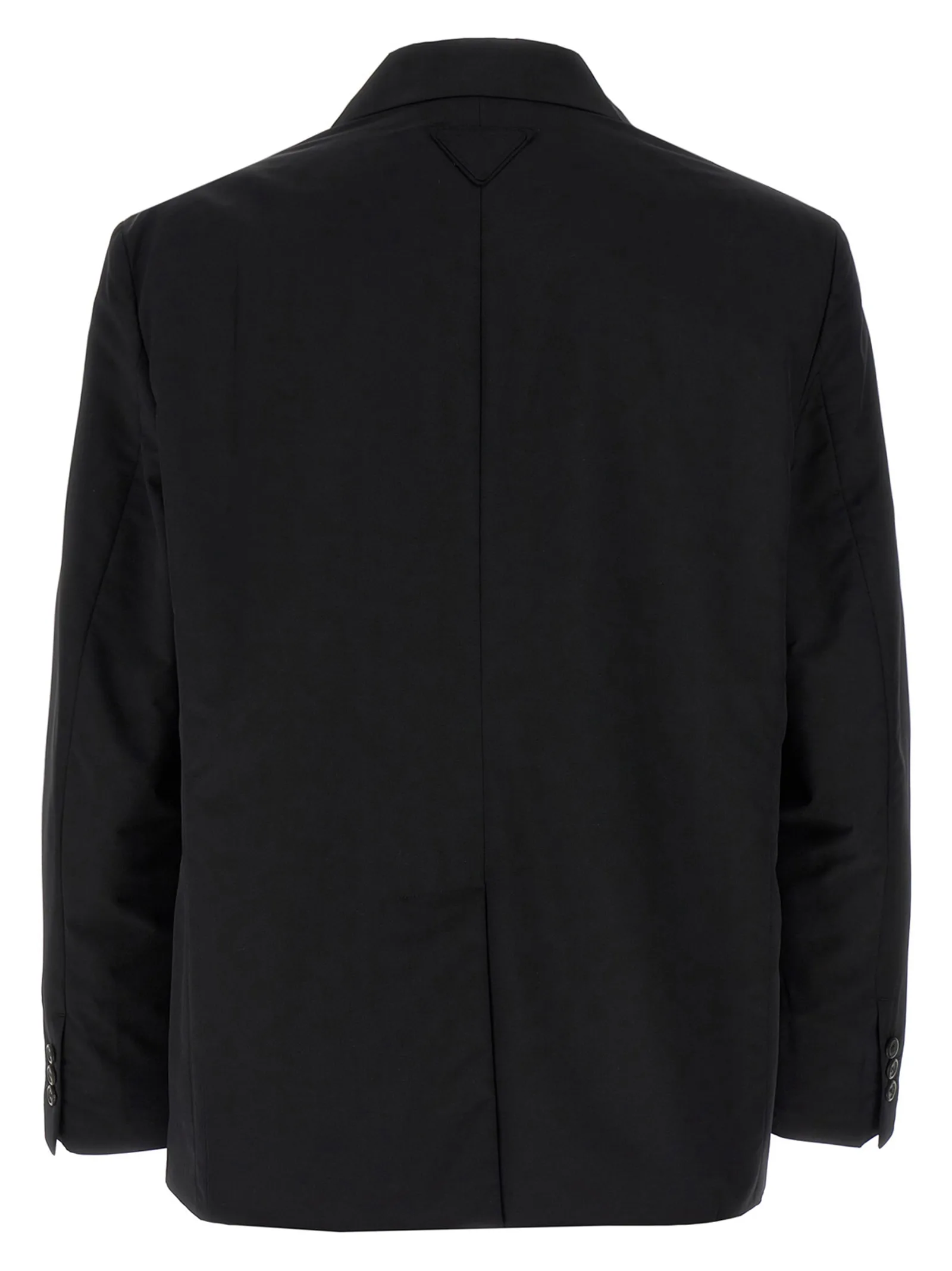 Black Virgin Wool Blazer - Image 2