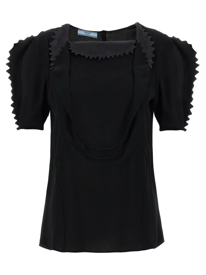 Black Viscose Tank Tops