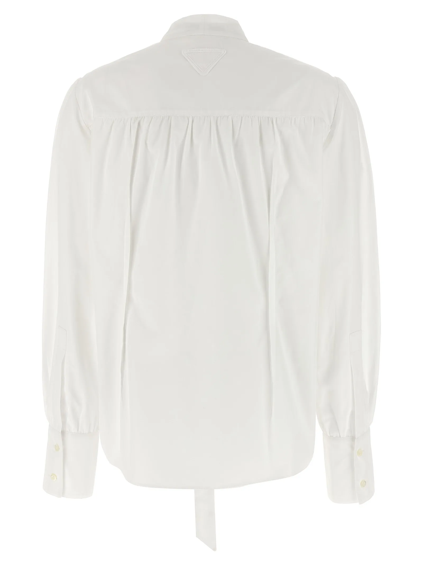 White Cotton Blouse - Image 2