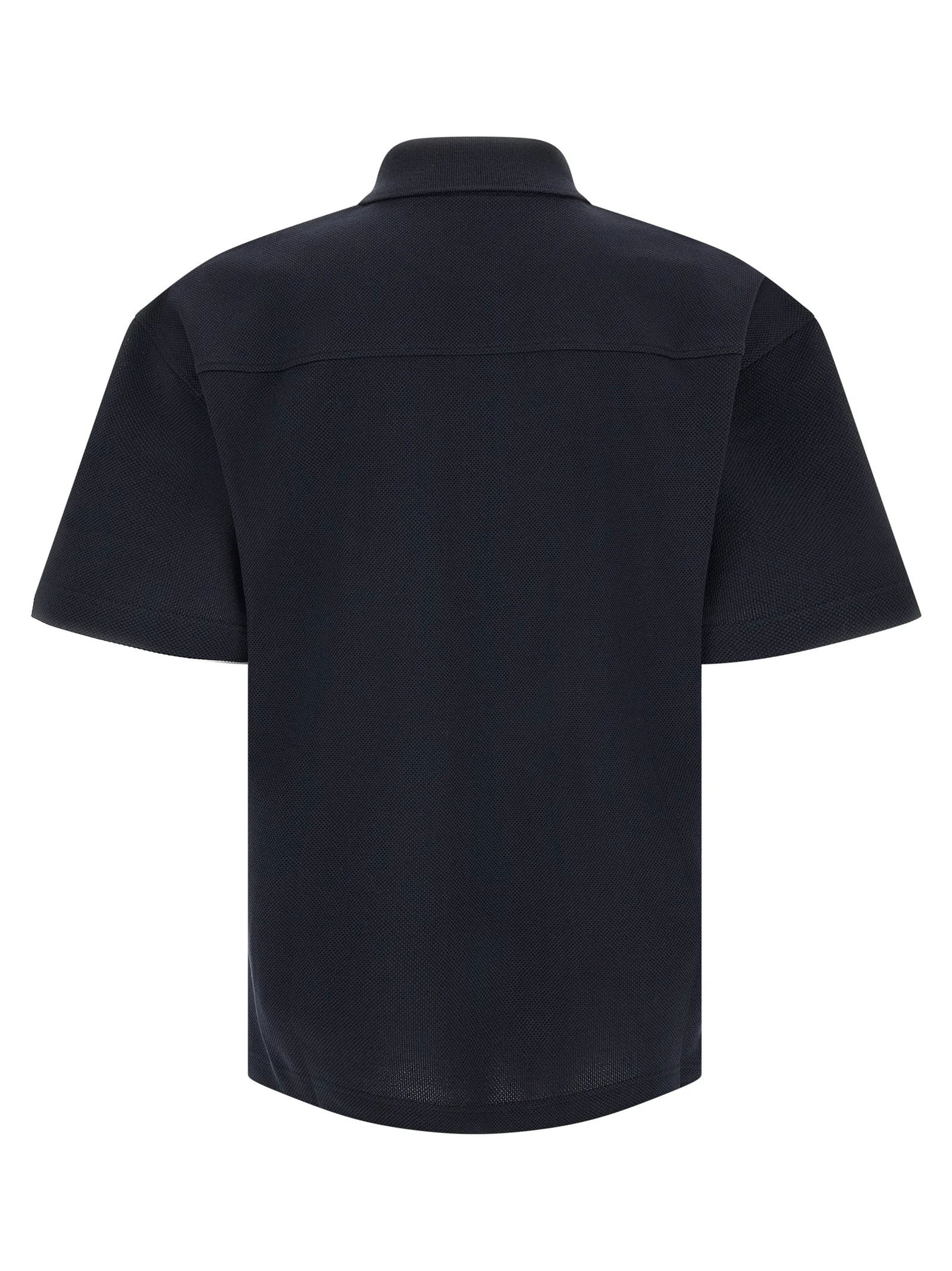 Blue Cotton Polo Shirt - Image 2