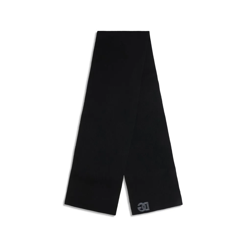 Black Wool Oves Aries Scarf - Image 2