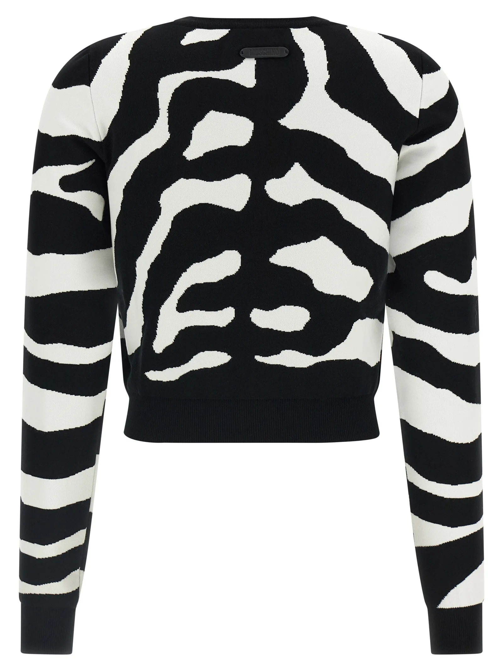 Black Viscose Cardigan - Image 2